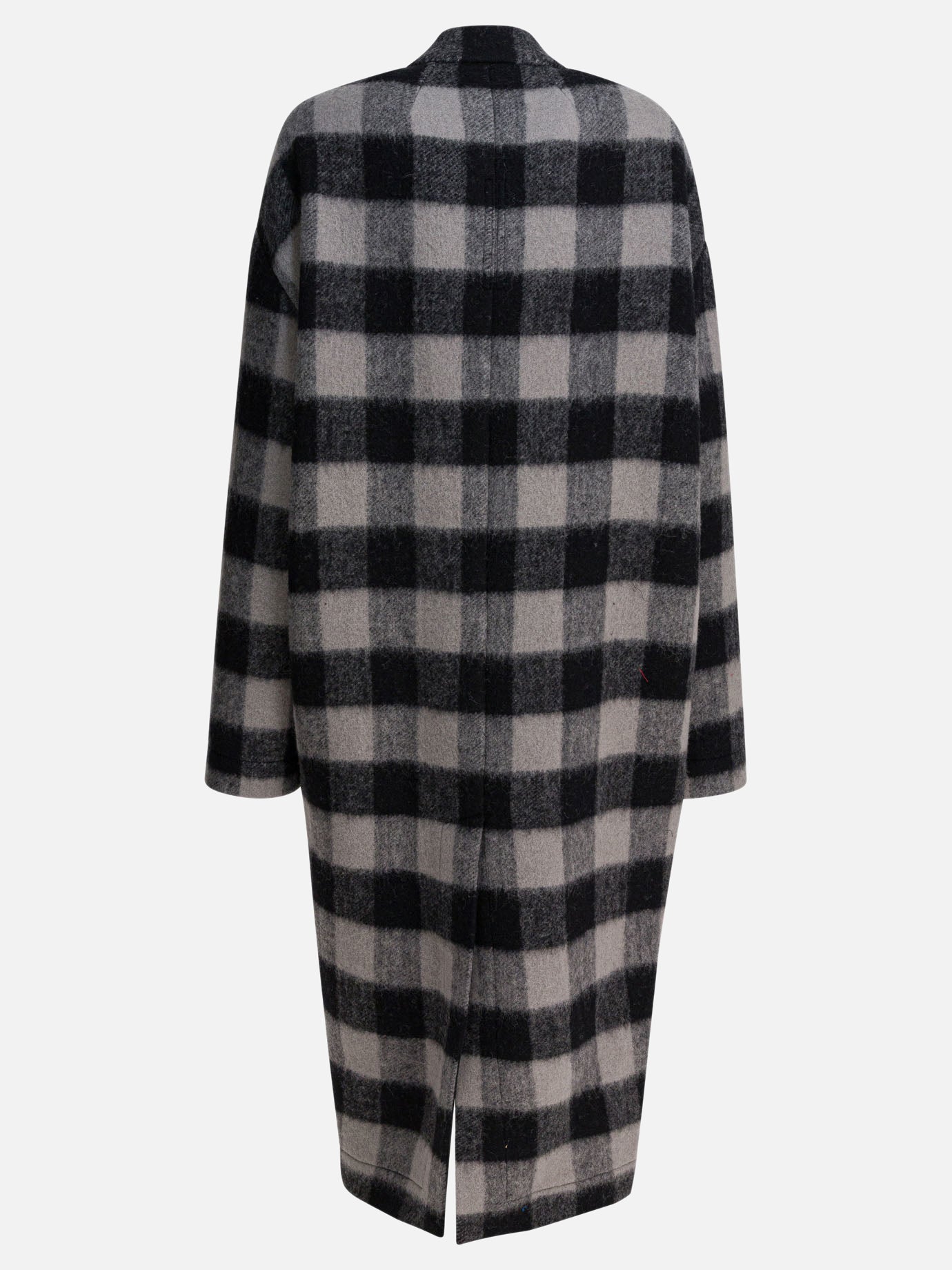 Cappotti lunghi Check  Nero - Rick Owens Donna | PDP | VIETTI Online Store | Zoom-Modal_2
