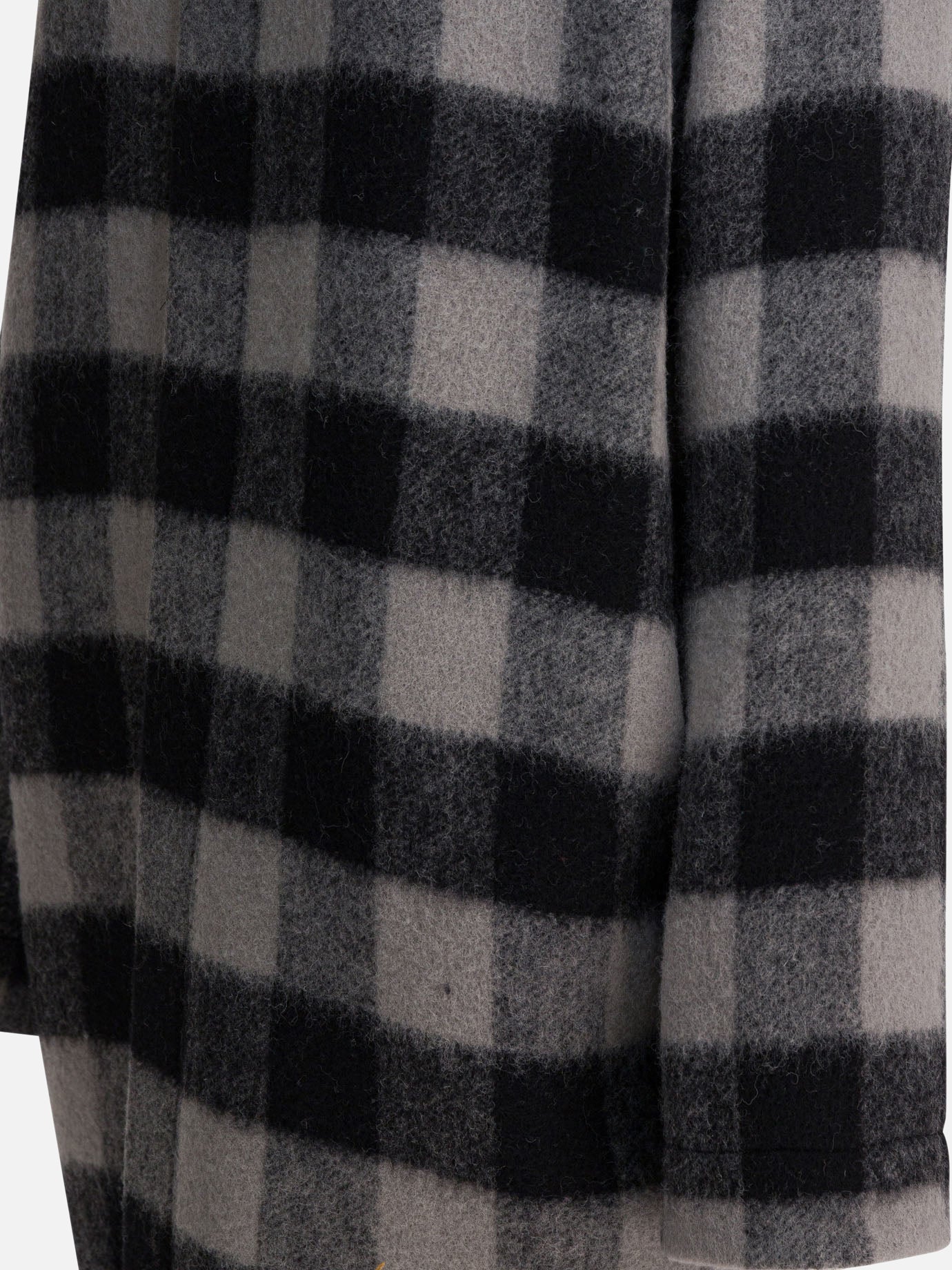 Cappotti lunghi Check  Nero - Rick Owens Donna | PDP | VIETTI Online Store | Zoom-Modal_4
