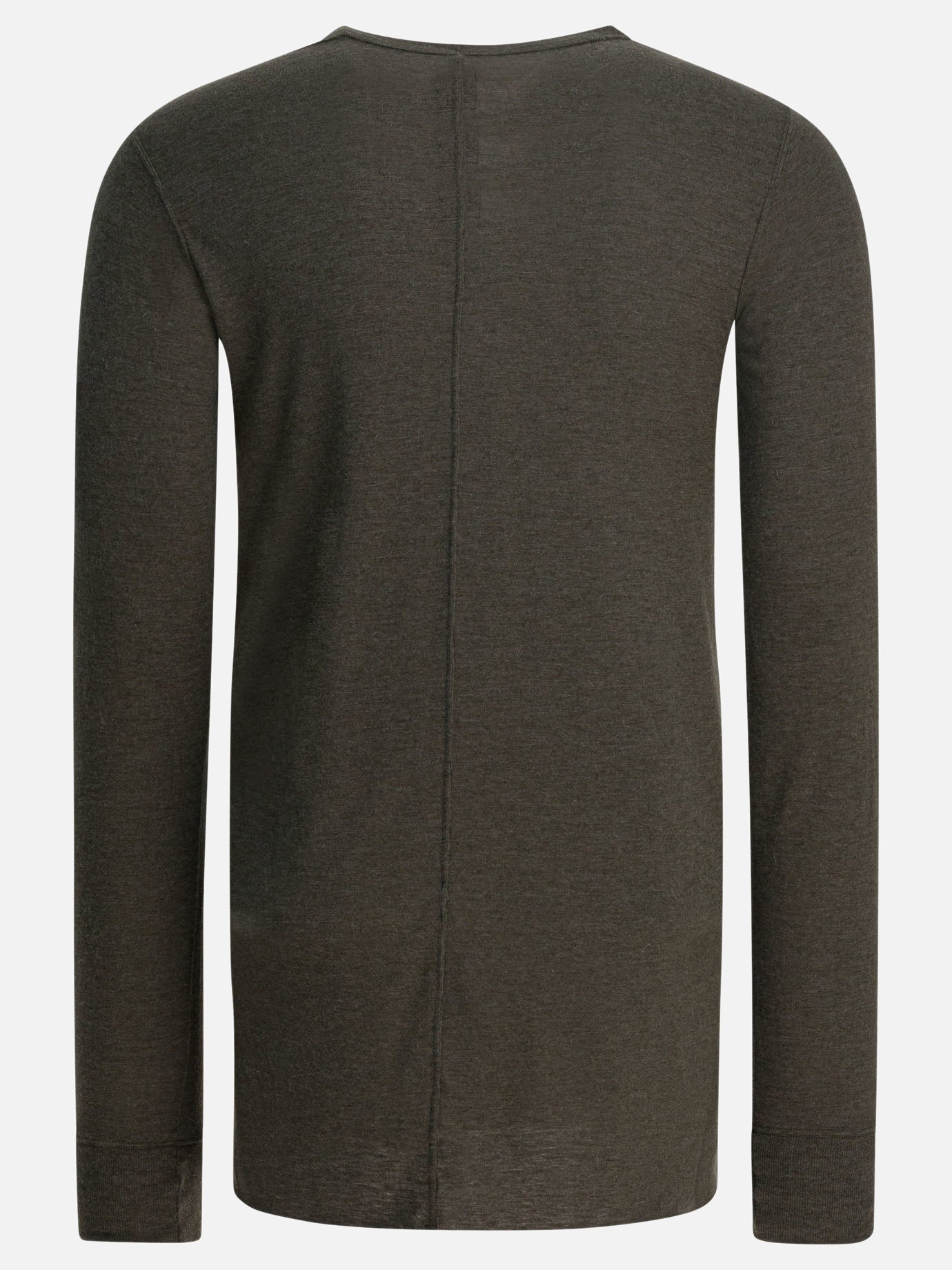 T-shirt girocollo Solid colour  Verde - Rick Owens Uomo | PDP | VIETTI Online Store | thumbnail_2