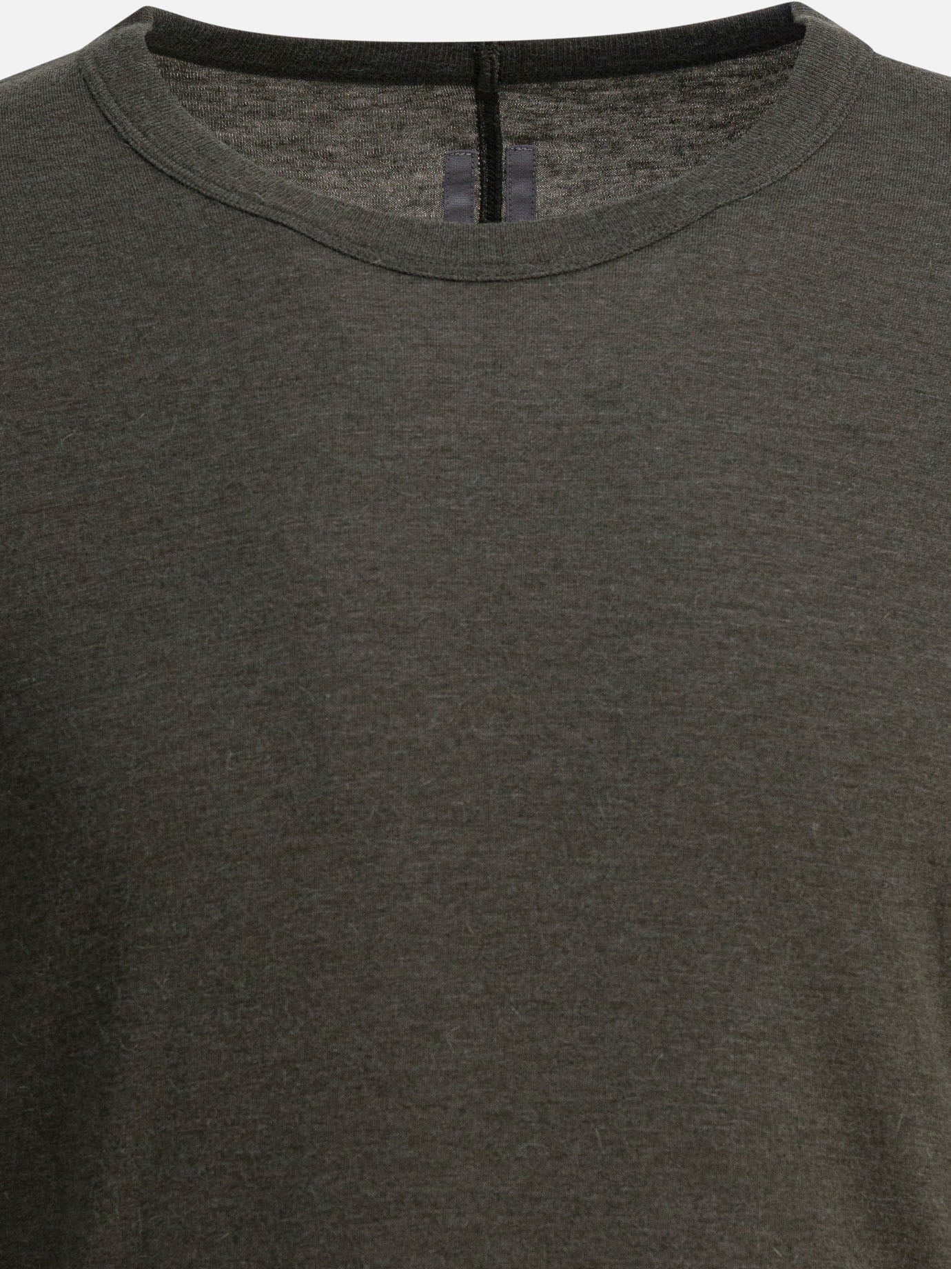 T-shirt girocollo Solid colour  Verde - Rick Owens Uomo | PDP | VIETTI Online Store | thumbnail_3