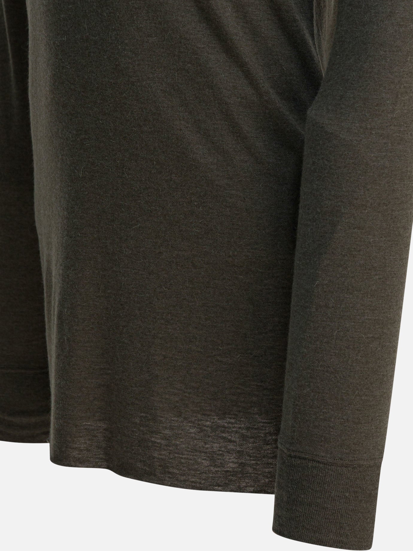 T-shirt girocollo Solid colour  Verde - Rick Owens Uomo | PDP | VIETTI Online Store | thumbnail_4