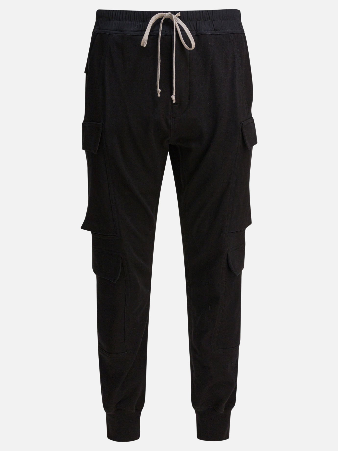 Pantaloni cargo & parachute Solid colour  Nero - Rick Owens Uomo | PDP | VIETTI Online Store | Zoom-Modal
