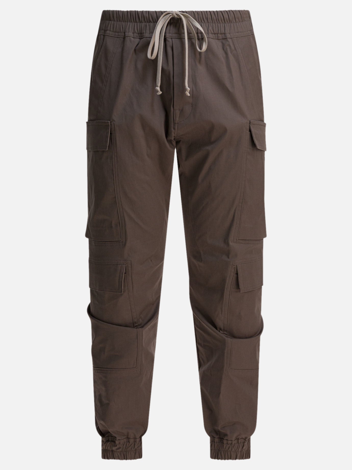 Pantaloni cargo & parachute Solid colour  Marrone - Rick Owens Uomo | PDP | VIETTI Online Store | thumbnail