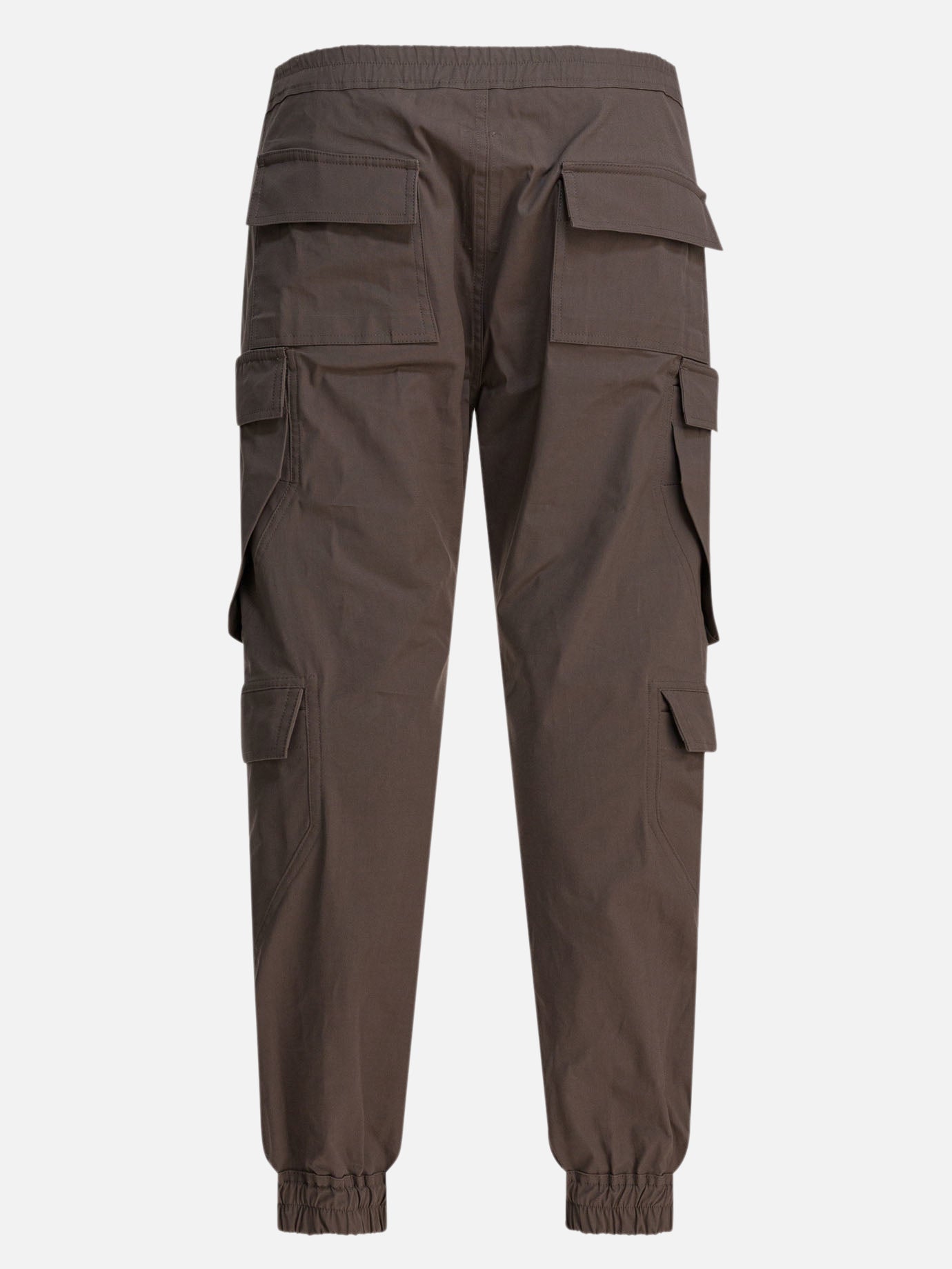 Pantaloni cargo & parachute Solid colour  Marrone - Rick Owens Uomo | PDP | VIETTI Online Store | thumbnail_2