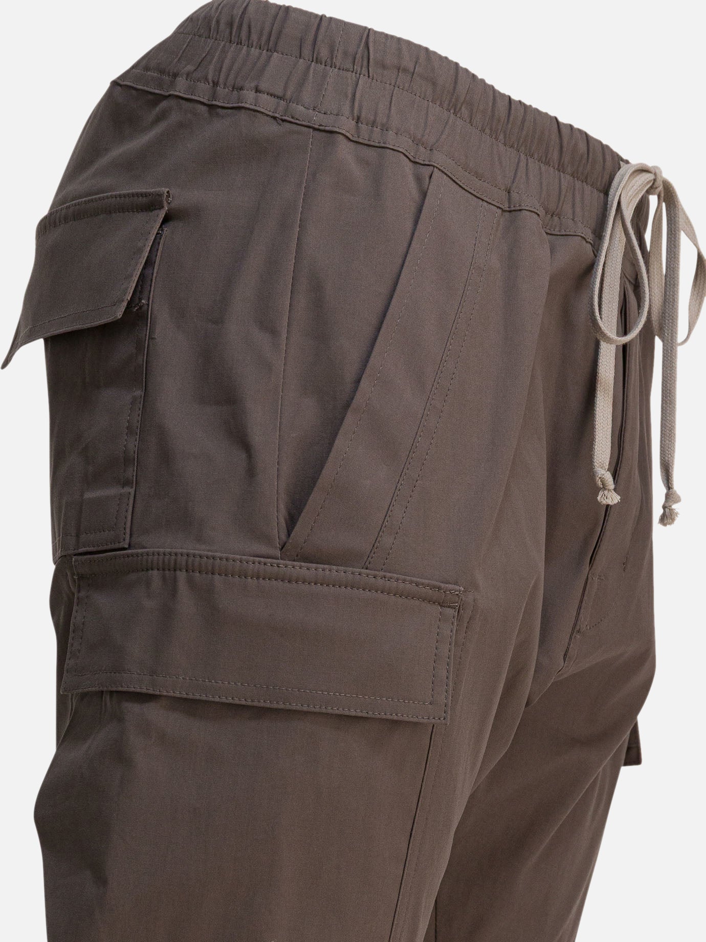 Pantaloni cargo & parachute Solid colour  Marrone - Rick Owens Uomo | PDP | VIETTI Online Store | Zoom-Modal_4

