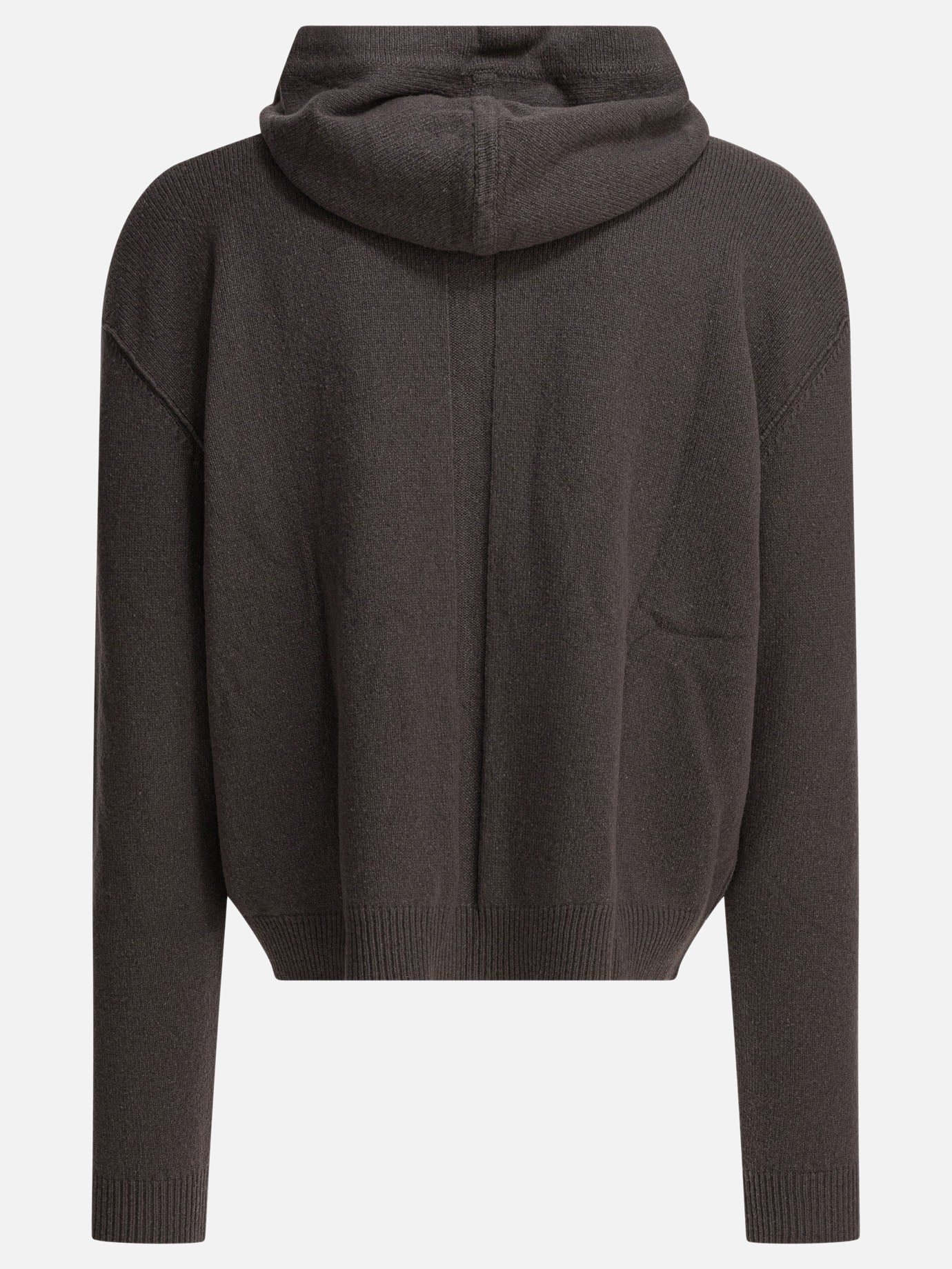 Zipped sweaters Solid colour  Brown - Rick Owens Men | PDP | VIETTI Online Store | Zoom-Modal_2

