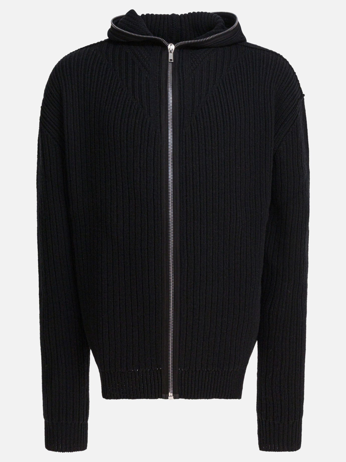 Cardigan Solid colour  Nero - Rick Owens Uomo | PDP | VIETTI Online Store | thumbnail