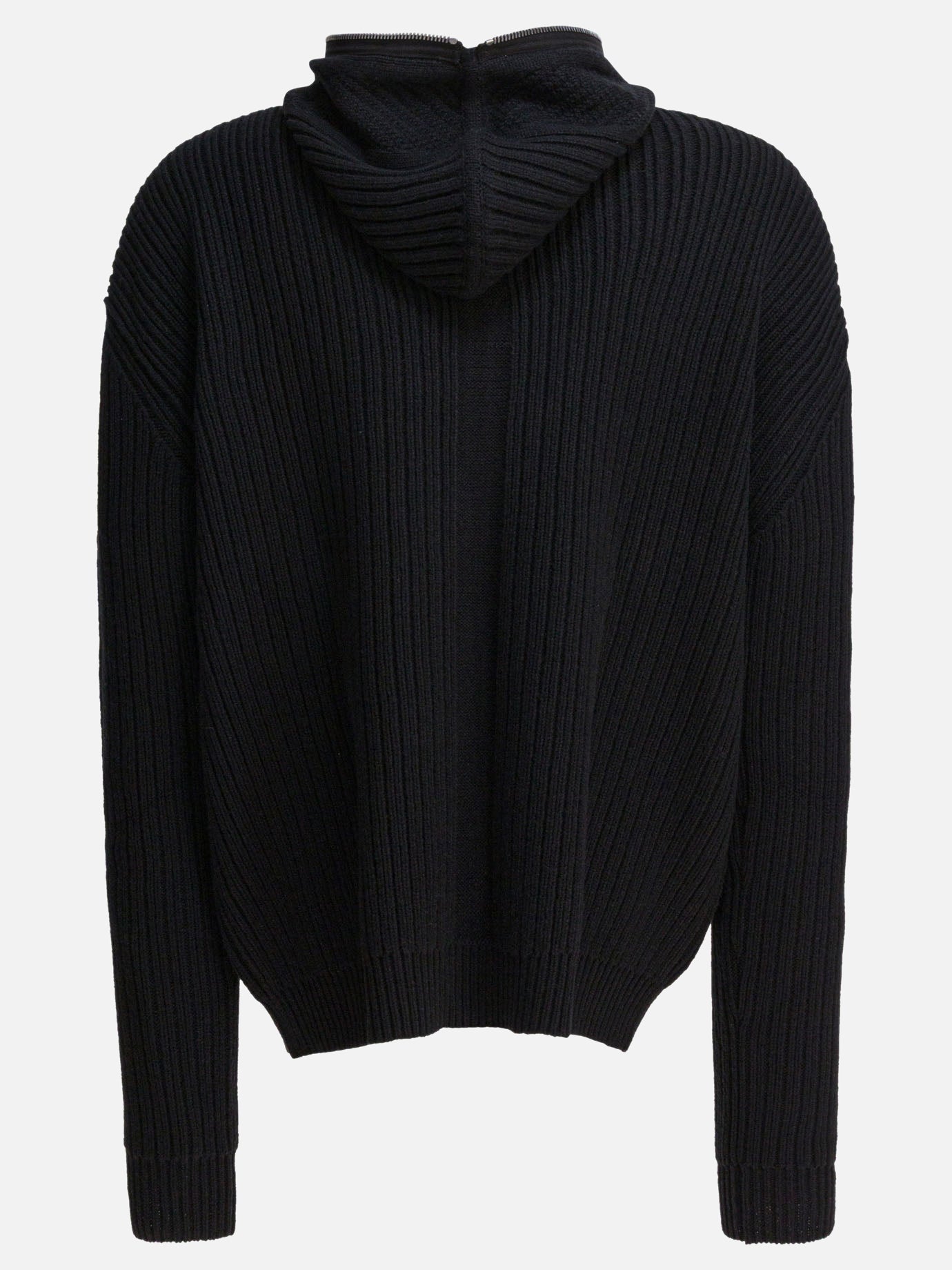 Cardigan Solid colour  Nero - Rick Owens Uomo | PDP | VIETTI Online Store | thumbnail_2
