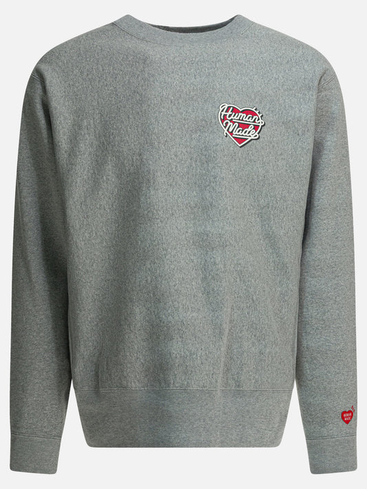 Felpe girocollo Logo  Grigio - Human Made Uomo | PDP | VIETTI Online Store 
