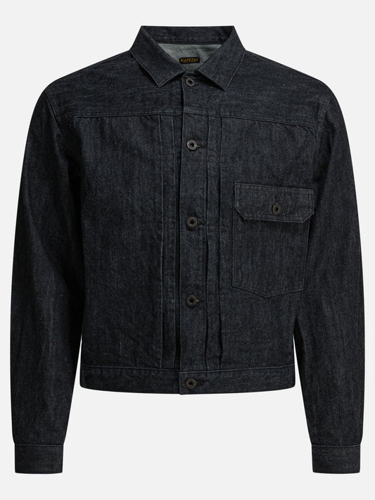 Giacche in denim Solid colour  Blu - KAPITAL Uomo | VIETTI Online Store 
