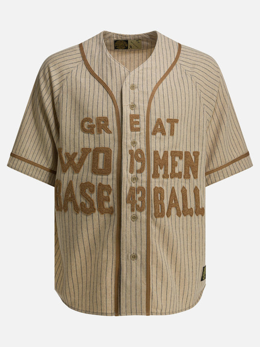 Camicie casual Striped  Beige - KAPITAL Uomo | VIETTI Online Store 
