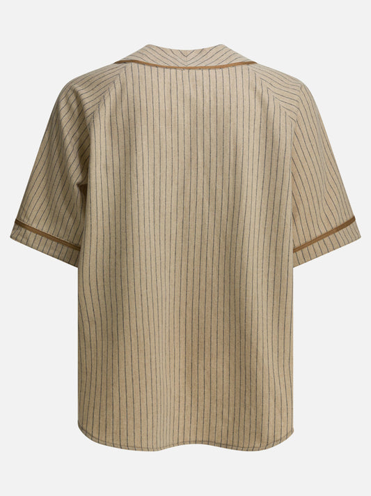 Camicie casual Striped  Beige - KAPITAL Uomo | VIETTI Online Store | 2
