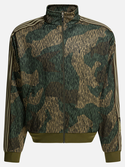 Felpe con zip Graphics  Verde - KAPITAL Uomo | VIETTI Online Store 
