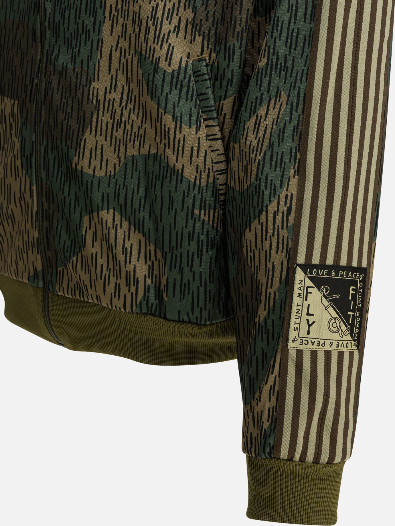Felpe con zip Graphics  Verde - KAPITAL Uomo | PDP | VIETTI Online Store | Zoom-Modal_4
