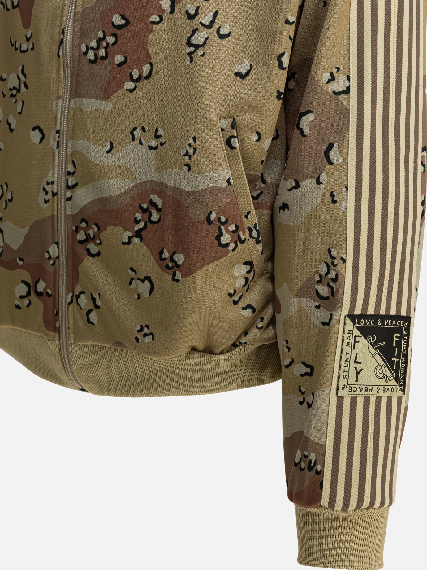 Felpe con zip Graphics  Beige - KAPITAL Uomo | PDP | VIETTI Online Store | thumbnail_4