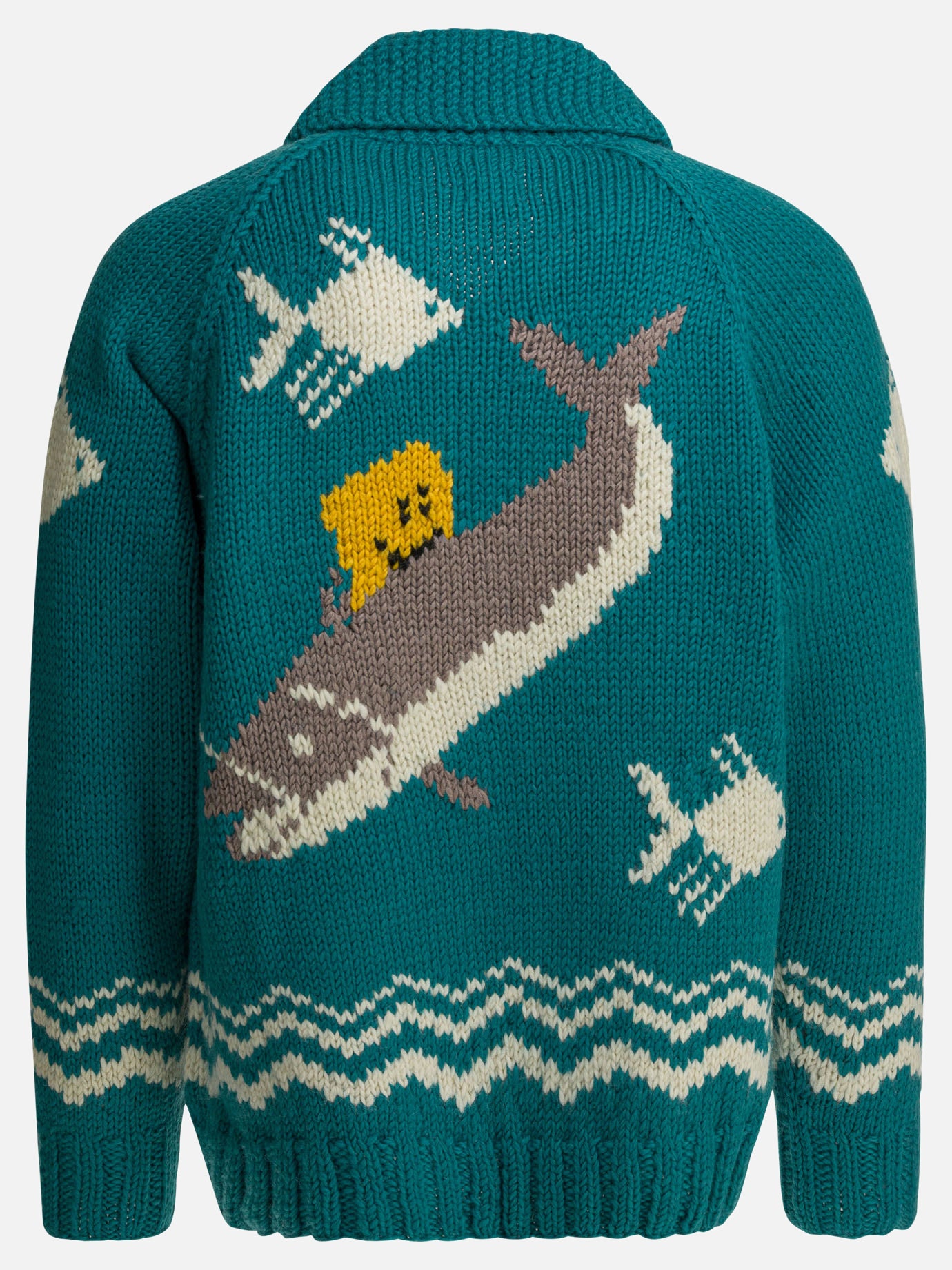 Maglioni con zip Graphics  Azzurro - KAPITAL Uomo | PDP | VIETTI Online Store | thumbnail_2