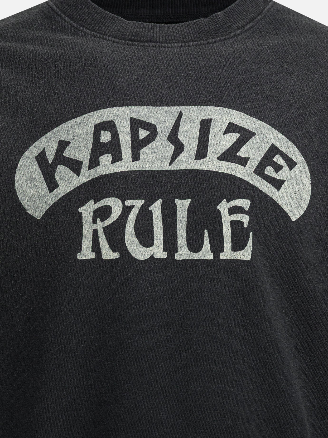 Felpe girocollo Graphics  Nero - KAPITAL Uomo | PDP | VIETTI Online Store | Zoom-Modal_3
