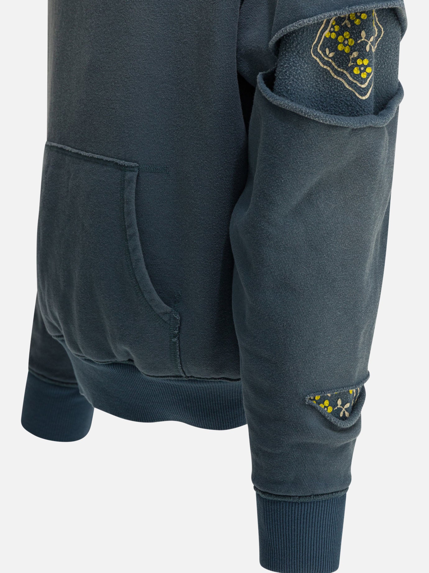 Felpe con cappuccio Solid colour  Blu - KAPITAL Uomo | PDP | VIETTI Online Store | thumbnail_4