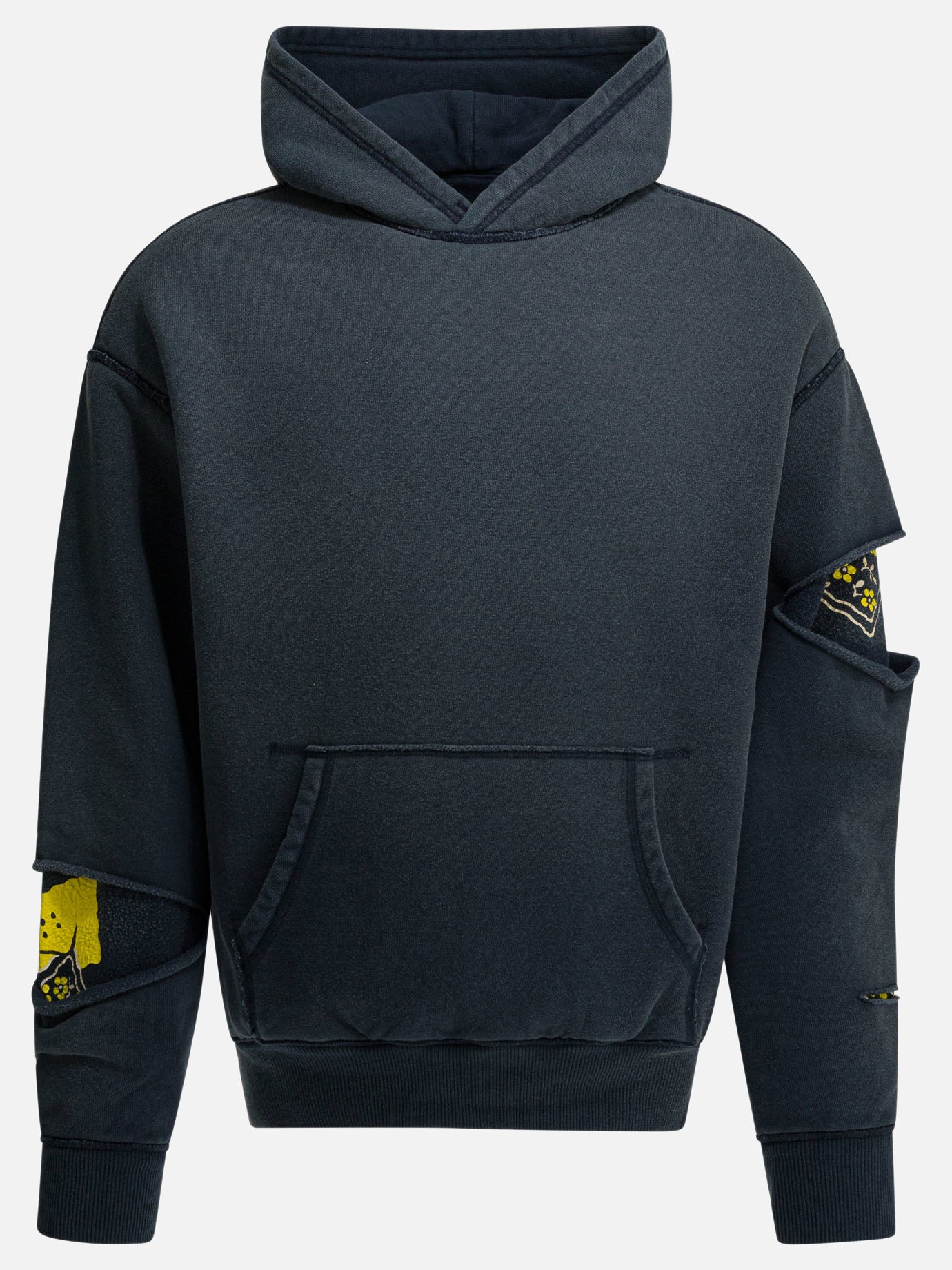 Felpe con cappuccio Solid colour  Blu - KAPITAL Uomo | PDP | VIETTI Online Store | Zoom-Modal
