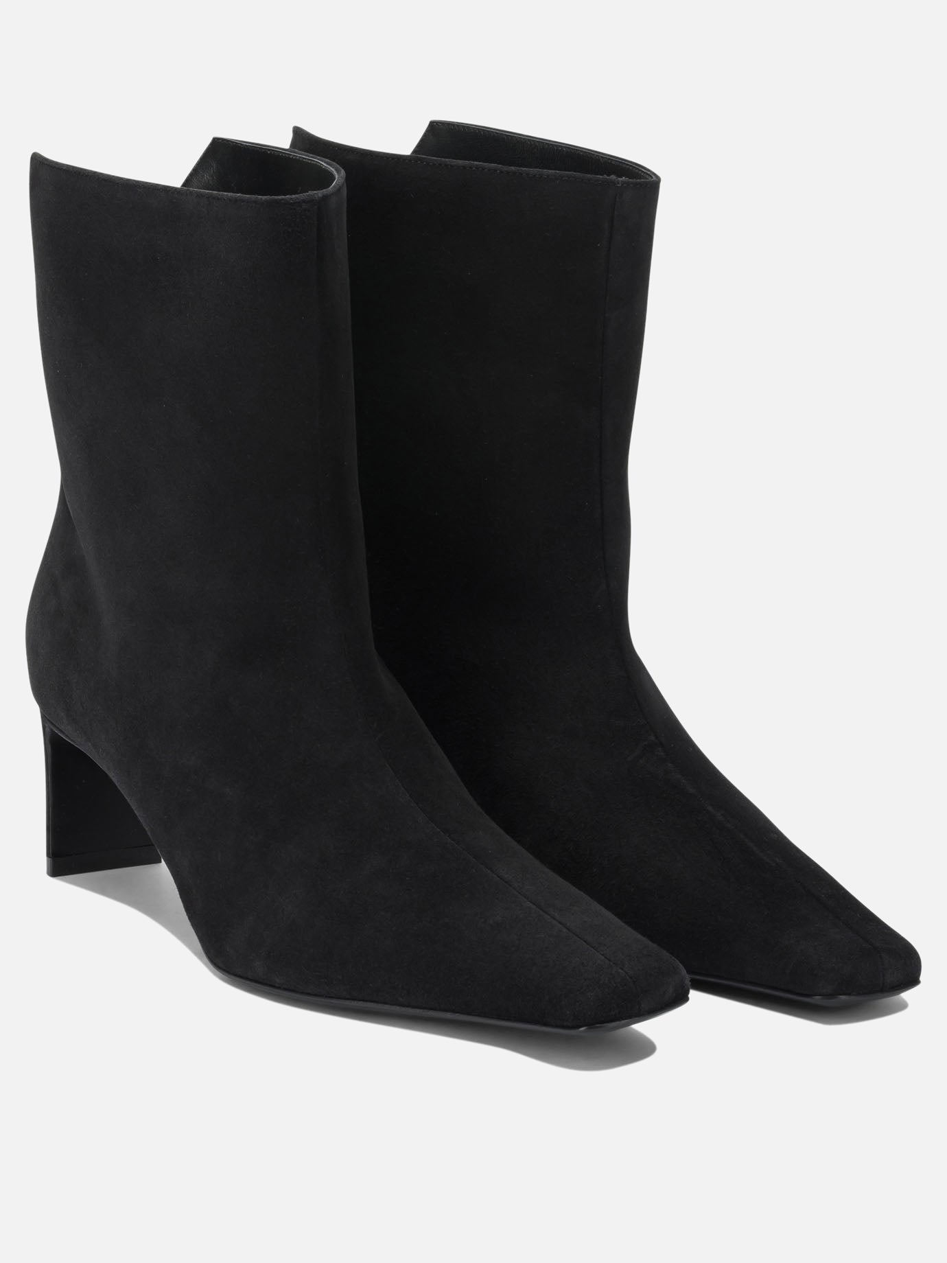 Pull-on boots 100% chlorofibre - 100% chlorofibre  Black - Khaite Women | PDP | VIETTI Online Store | thumbnail_2