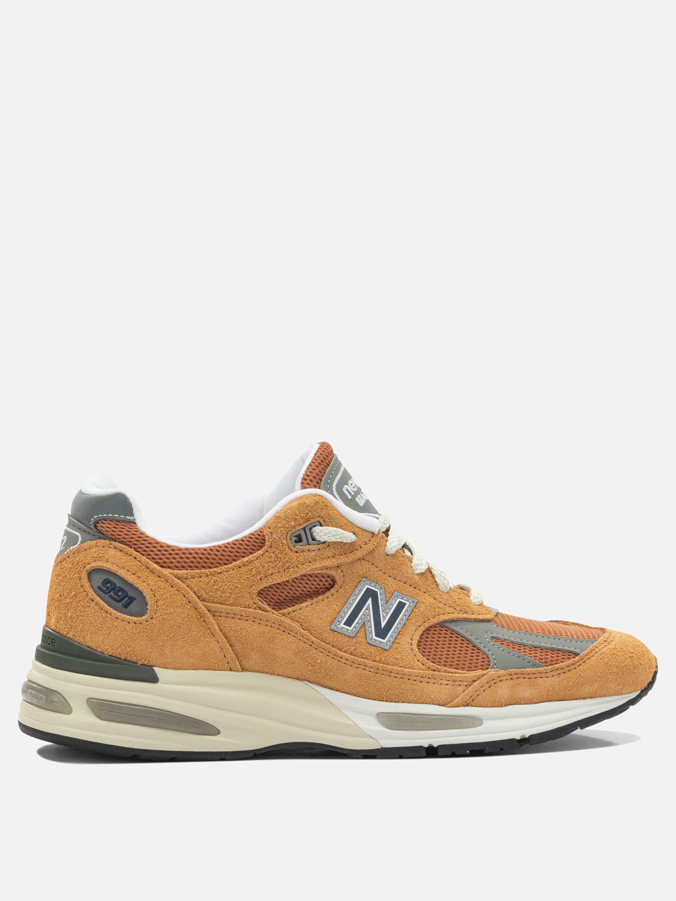Sneaker basse 100% suede - 100% rubber  Arancione - New Balance Uomo | PDP | VIETTI Online Store | thumbnail