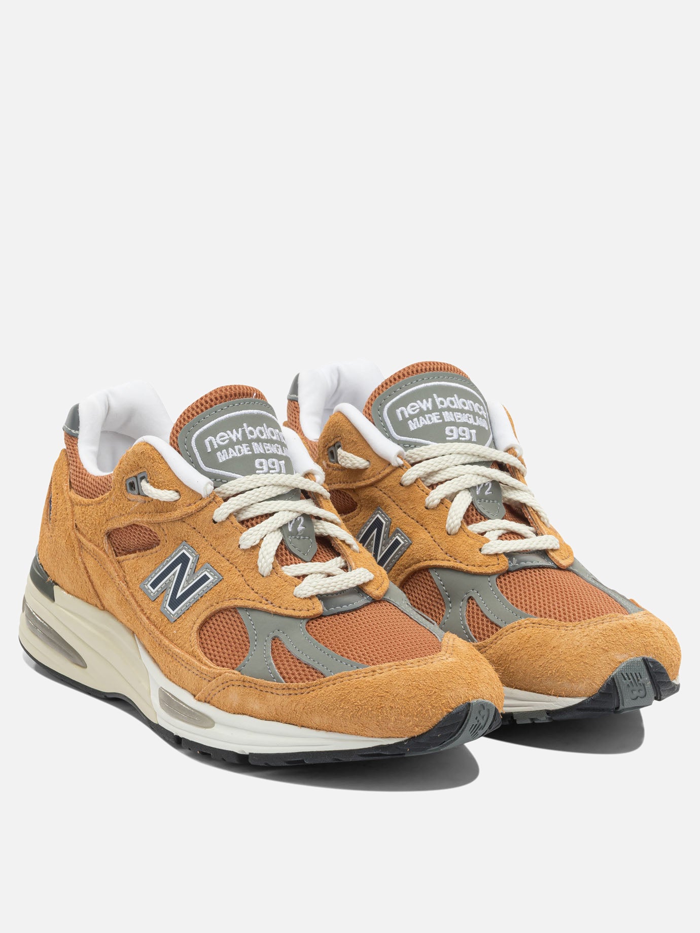 Sneaker basse 100% suede - 100% rubber  Arancione - New Balance Uomo | PDP | VIETTI Online Store | Zoom-Modal_2
