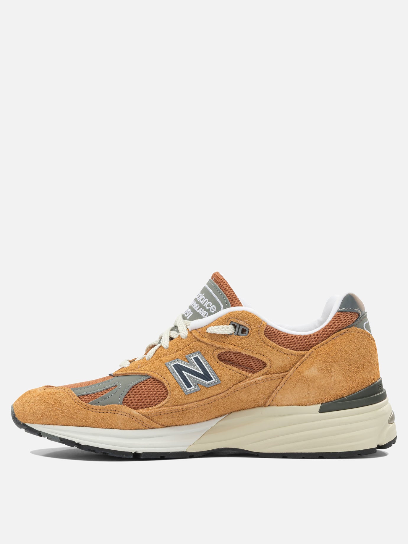 Sneaker basse 100% suede - 100% rubber  Arancione - New Balance Uomo | PDP | VIETTI Online Store | thumbnail_3