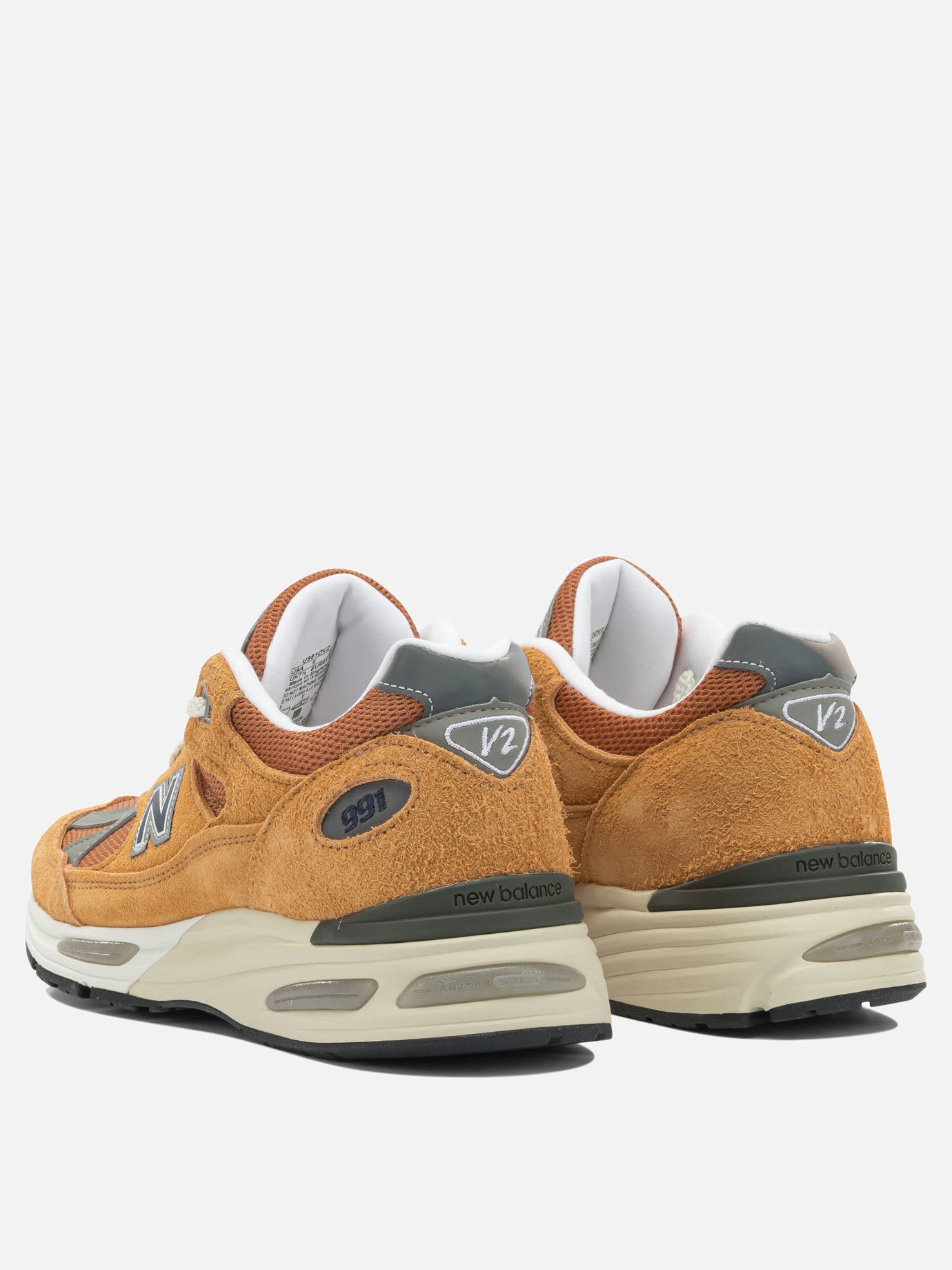 Sneaker basse 100% suede - 100% rubber  Arancione - New Balance Uomo | PDP | VIETTI Online Store | Zoom-Modal_4
