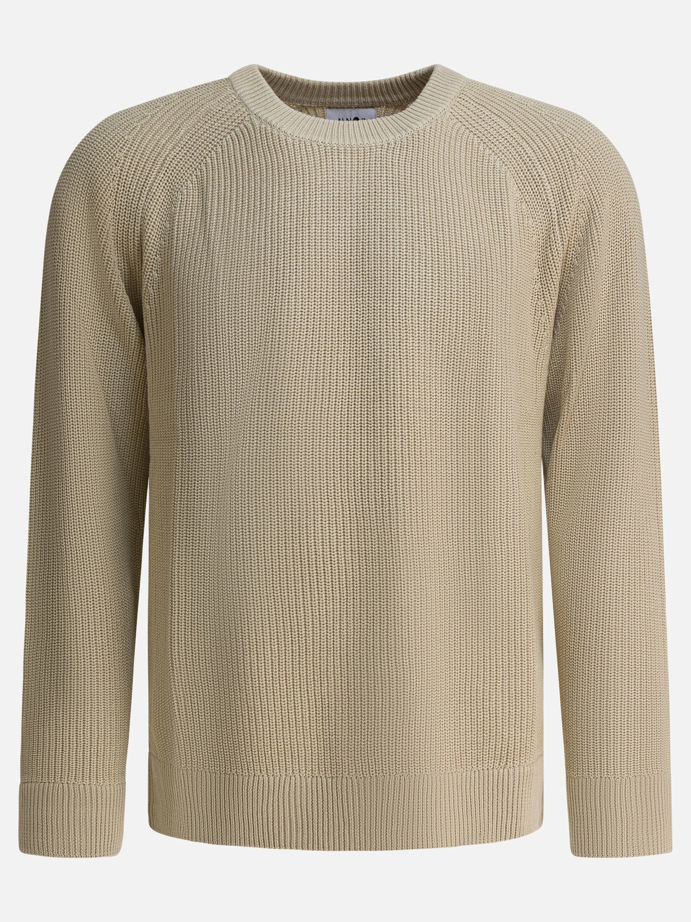 Crewneck sweaters Solid colour  Beige - NN.07 Men | PDP | VIETTI Online Store | Zoom-Modal
