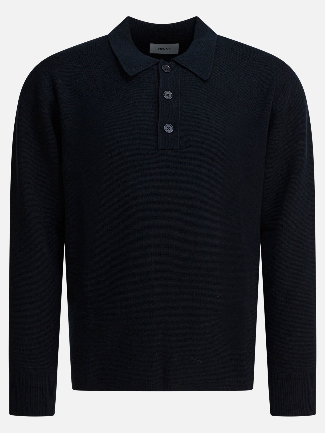 Polo sweater Solid colour  Blue - NN.07 Men | PDP | VIETTI Online Store | Zoom-Modal
