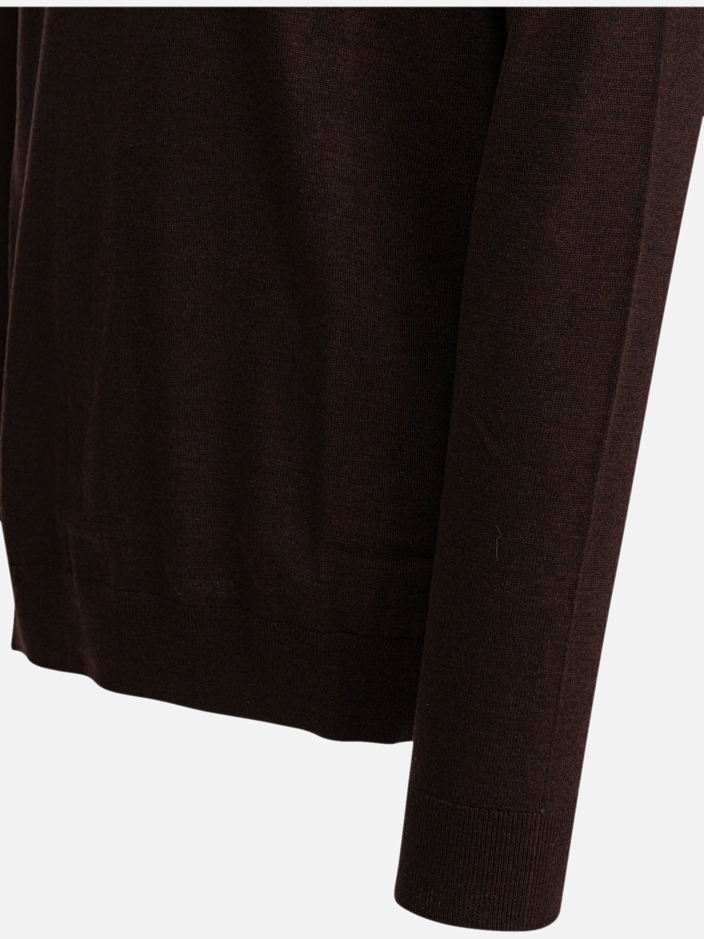 Polo sweater Solid colour  Brown - NN.07 Men | PDP | VIETTI Online Store | Zoom-Modal_4
