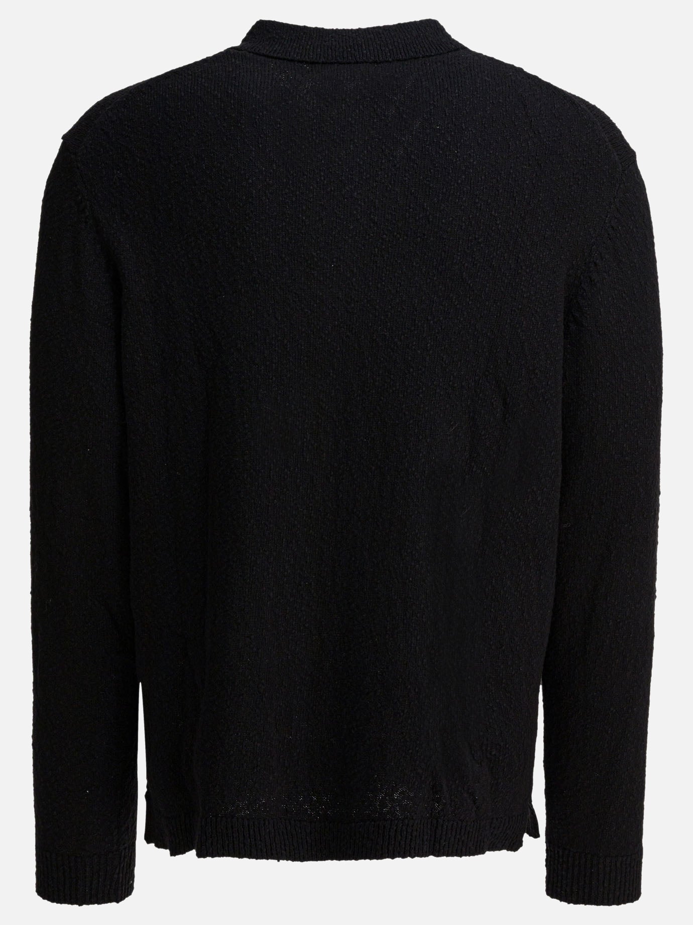 Polo con bottoni Solid colour  Nero - NN.07 Uomo | PDP | VIETTI Online Store | thumbnail_2