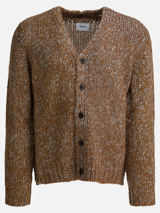 Cardigan Mélange  Beige - NN.07 Uomo | PLP | VIETTI Online Store 
