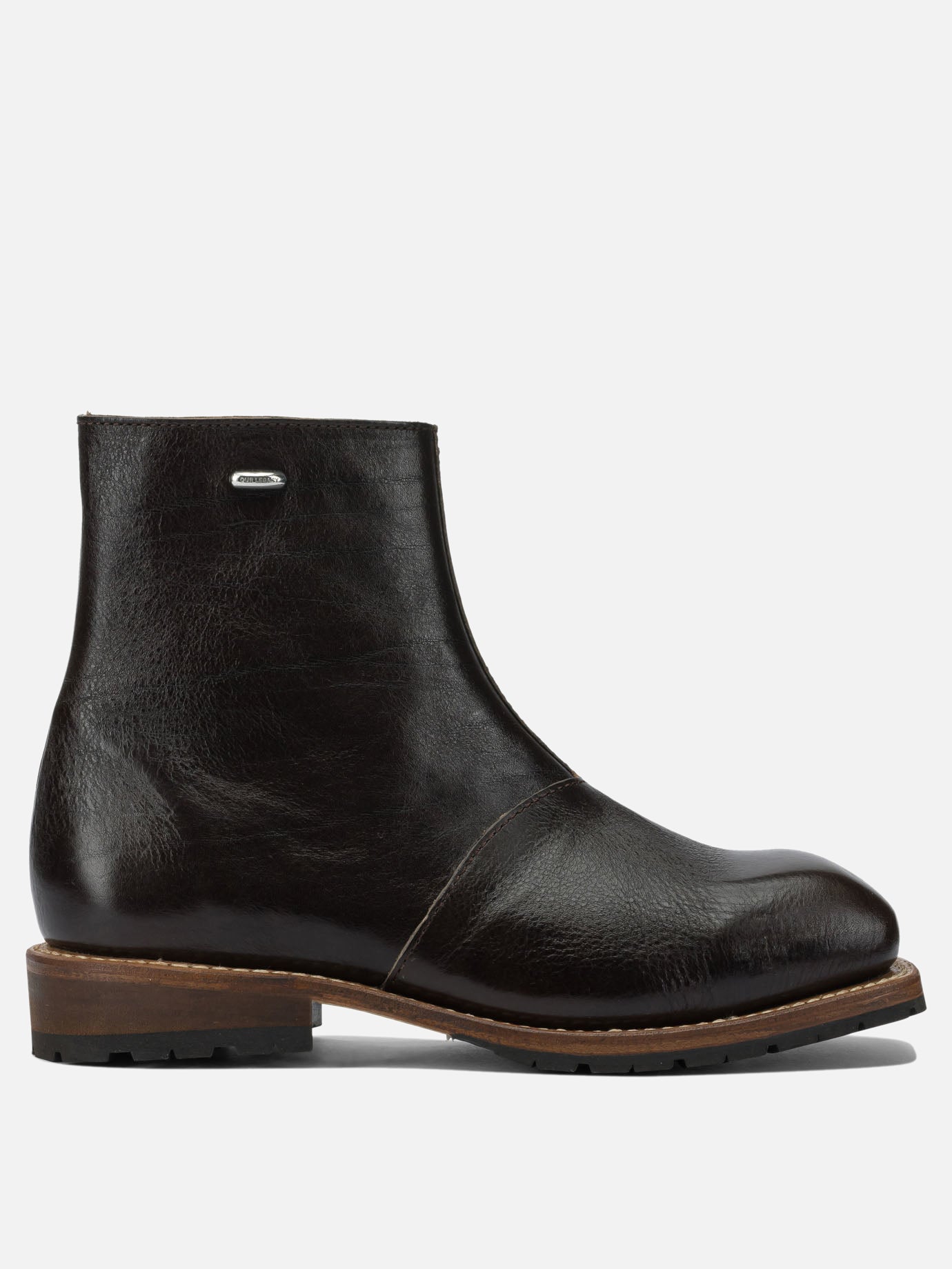 Zipped boots 100% leather - 100% rubber  Black - Our Legacy Men | PDP | VIETTI Online Store | Zoom-Modal
