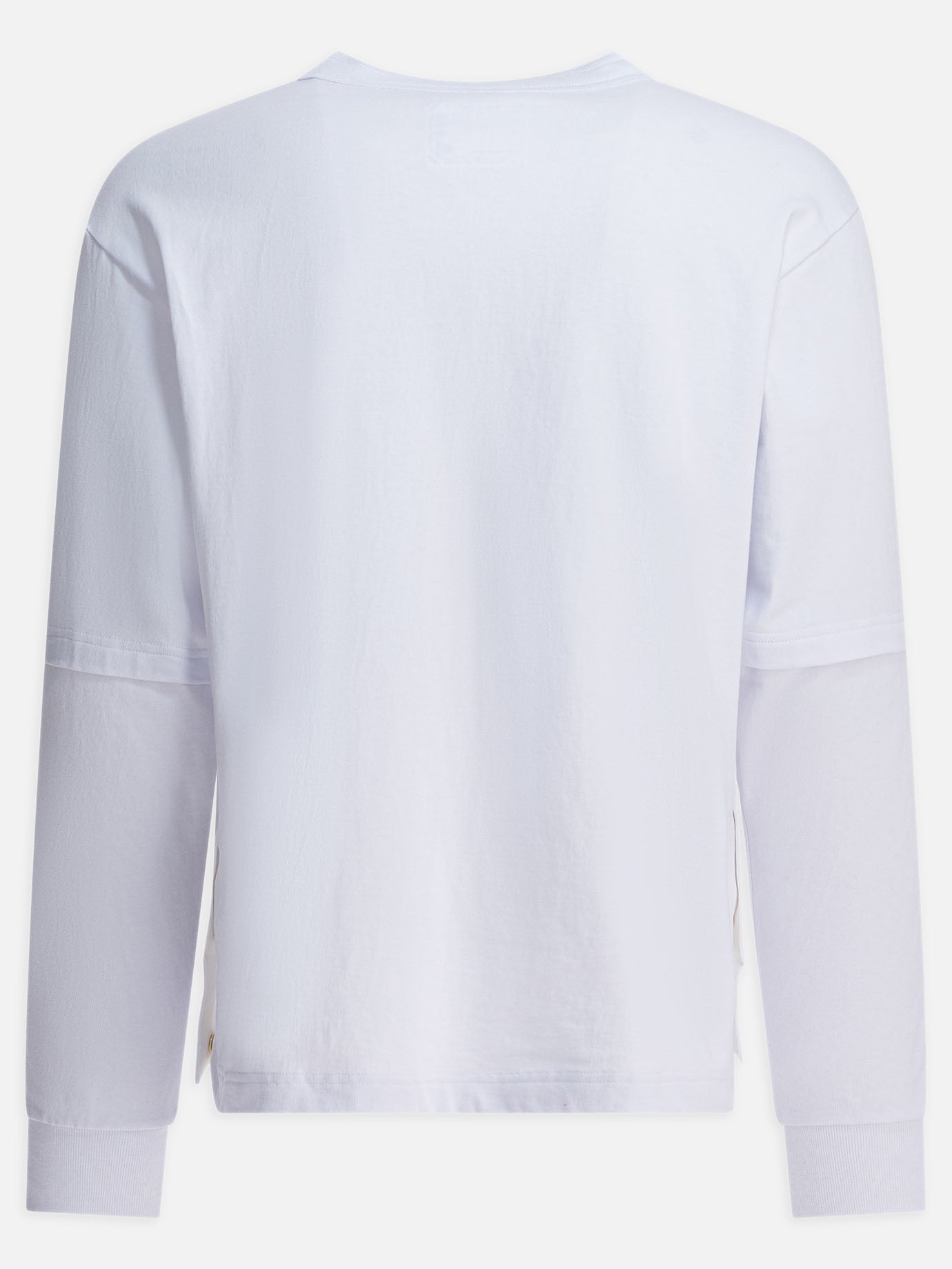 Crewneck t-shirts Logo  White - Sacai Men | PDP | VIETTI Online Store | thumbnail_2