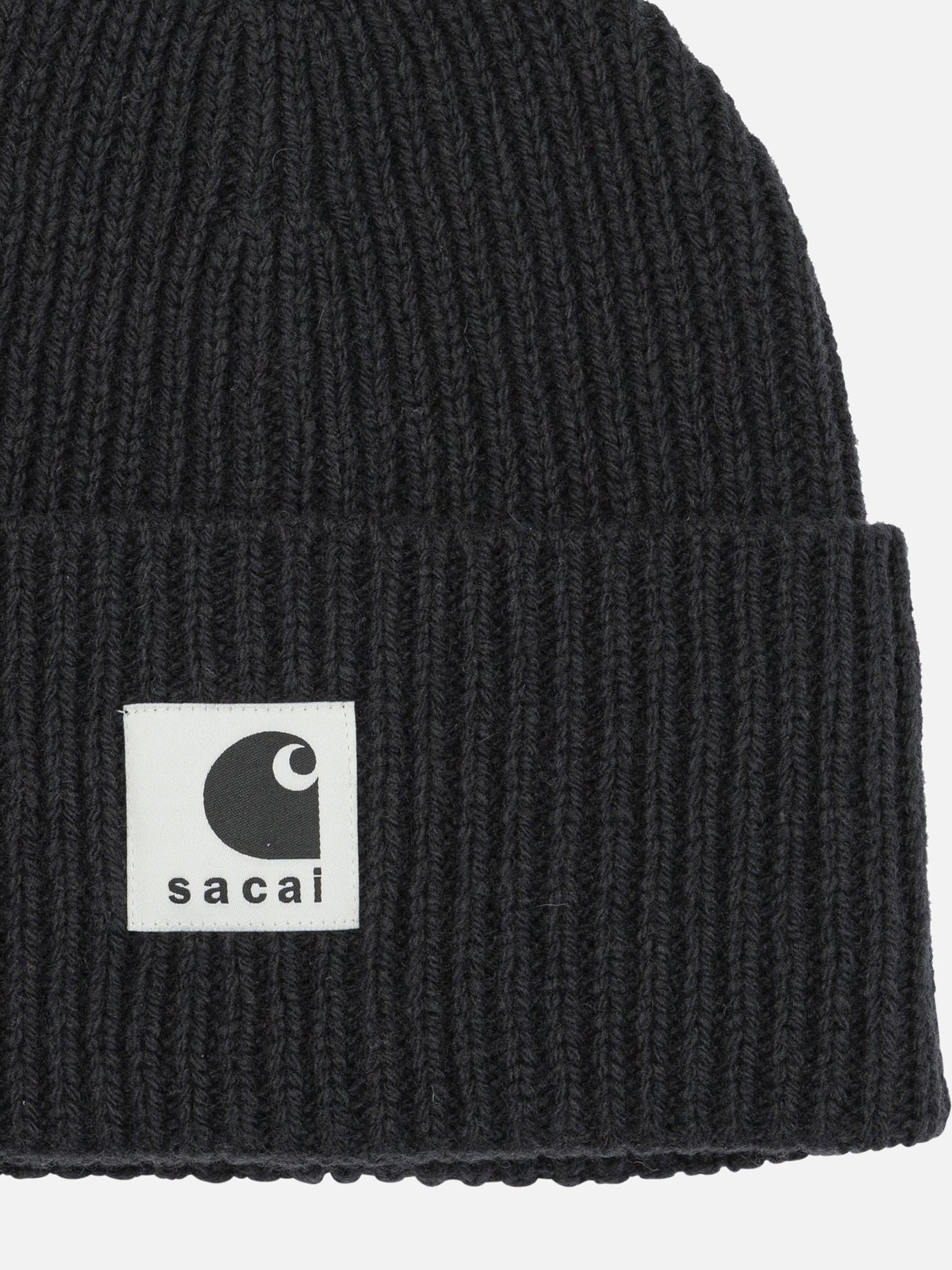 Beanies Logo  Black - Sacai Men | PDP | VIETTI Online Store | thumbnail_3