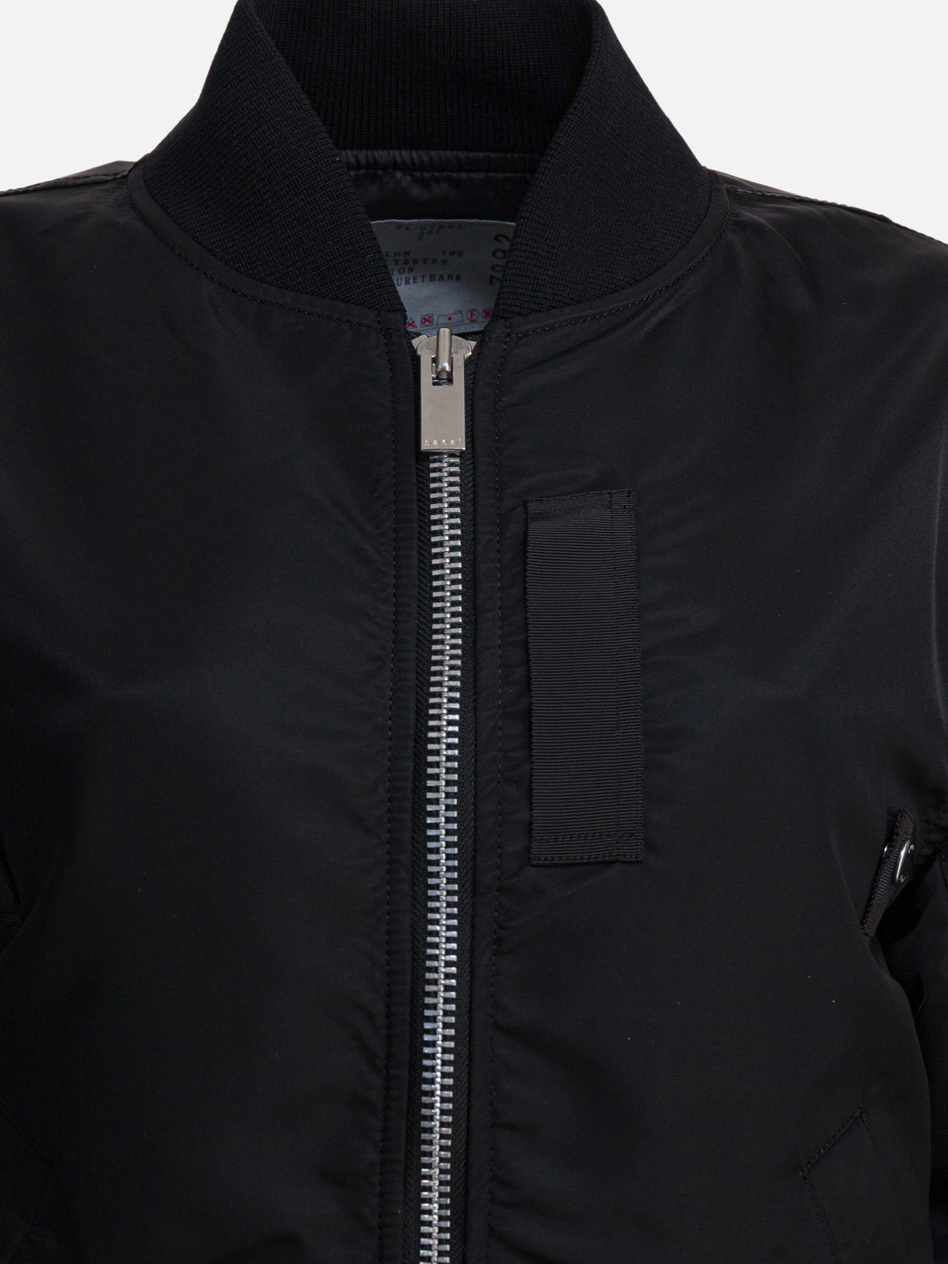 Bomber Solid colour  Nero - Sacai Donna | PDP | VIETTI Online Store | Zoom-Modal_3
