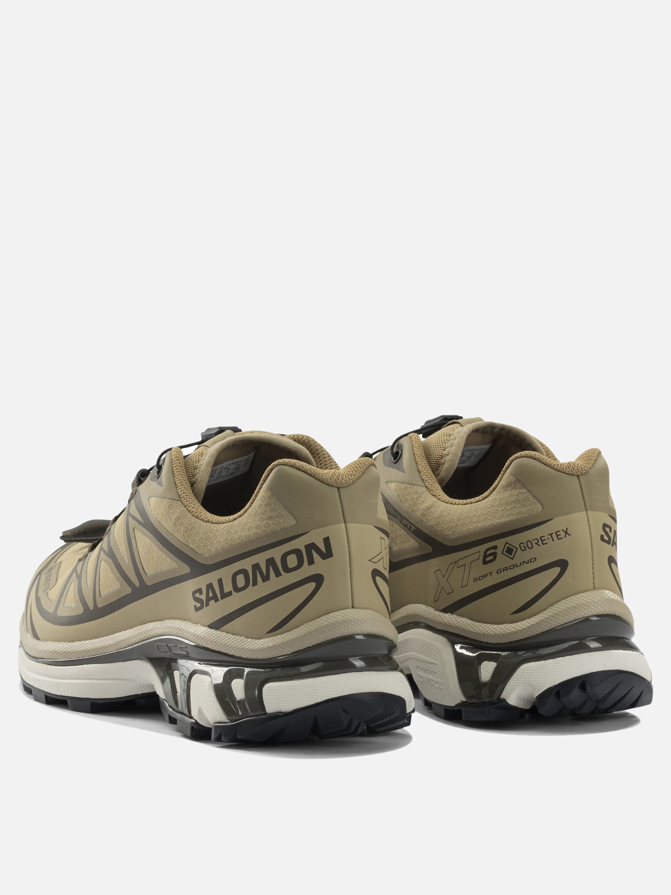 Low top sneakers 50% synthetic leather 50% mesh - 100% rubber  Beige - Salomon Men | PDP | VIETTI Online Store | Zoom-Modal_4
