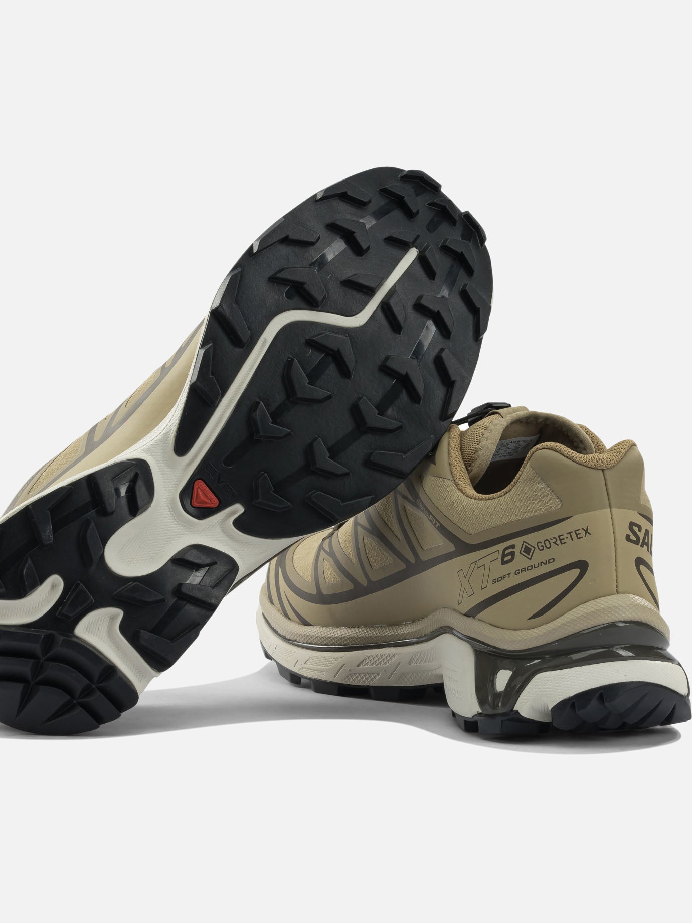 Low top sneakers 50% synthetic leather 50% mesh - 100% rubber  Beige - Salomon Men | PDP | VIETTI Online Store | thumbnail_5