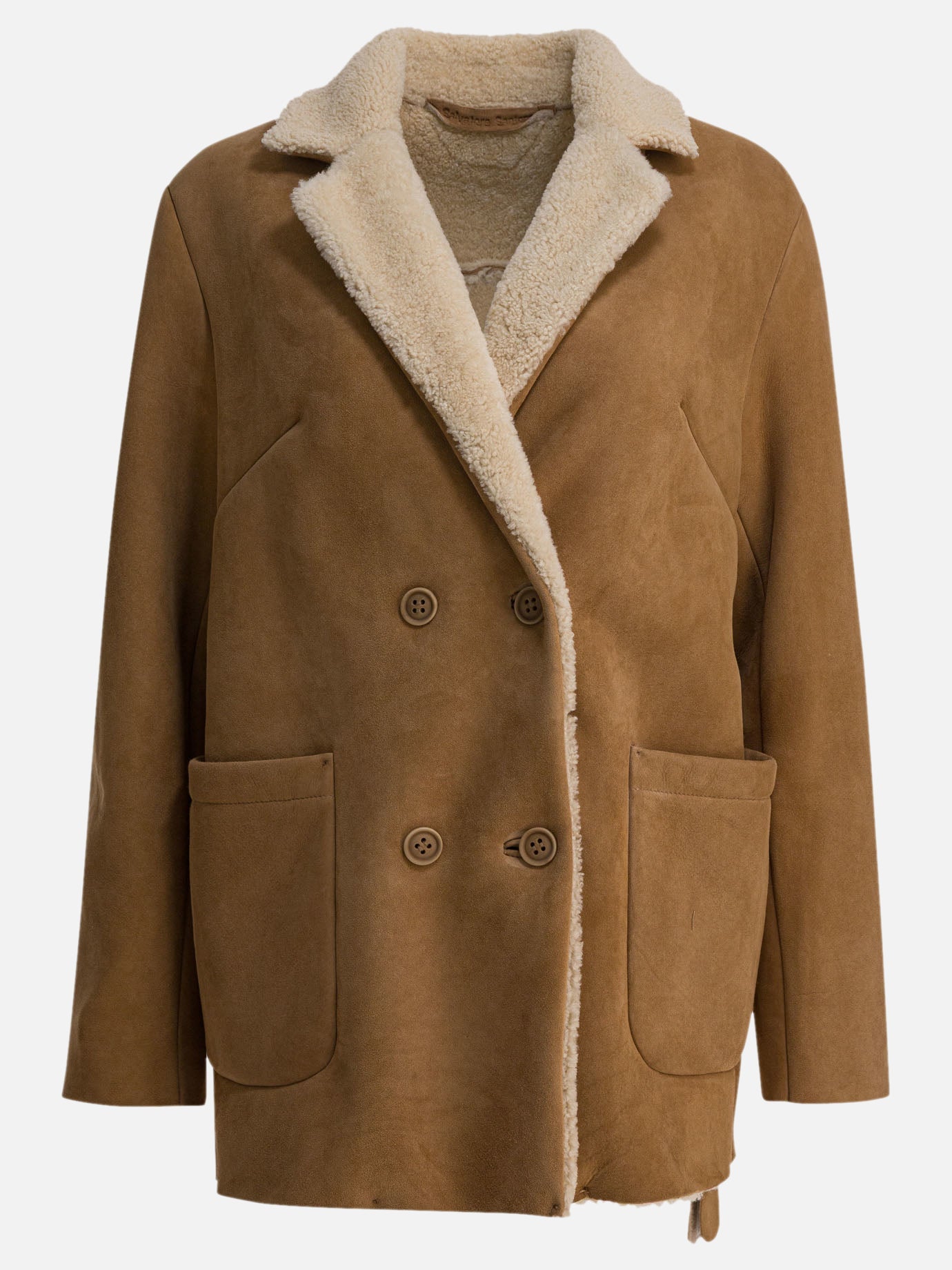 Giacche shearling Solid colour  Beige - Salvatore Santoro Donna | PDP | VIETTI Online Store | Zoom-Modal
