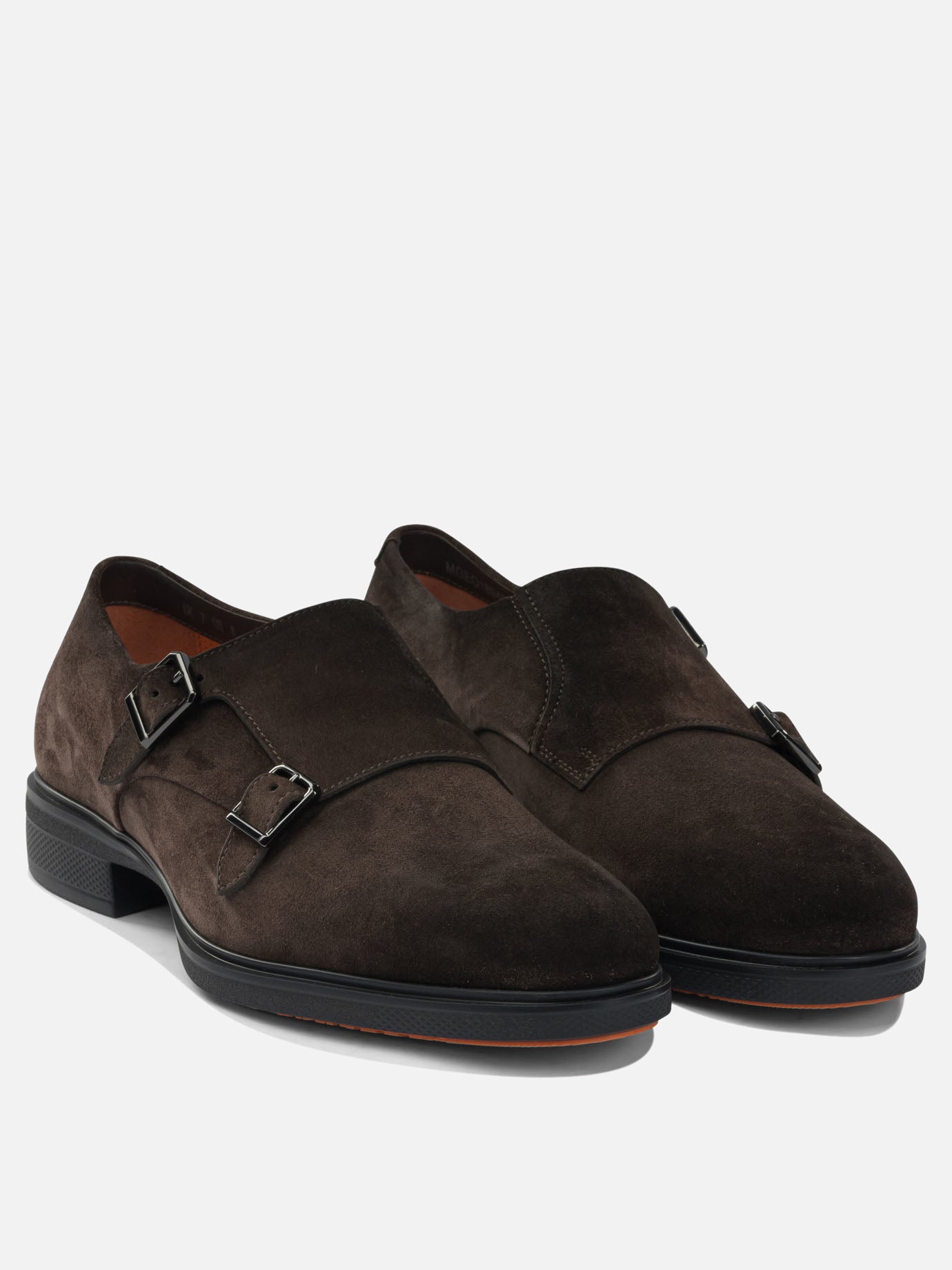 Mocassini 100% suede - 100% rubber  Marrone - Santoni Uomo | PDP | VIETTI Online Store | Zoom-Modal_2
