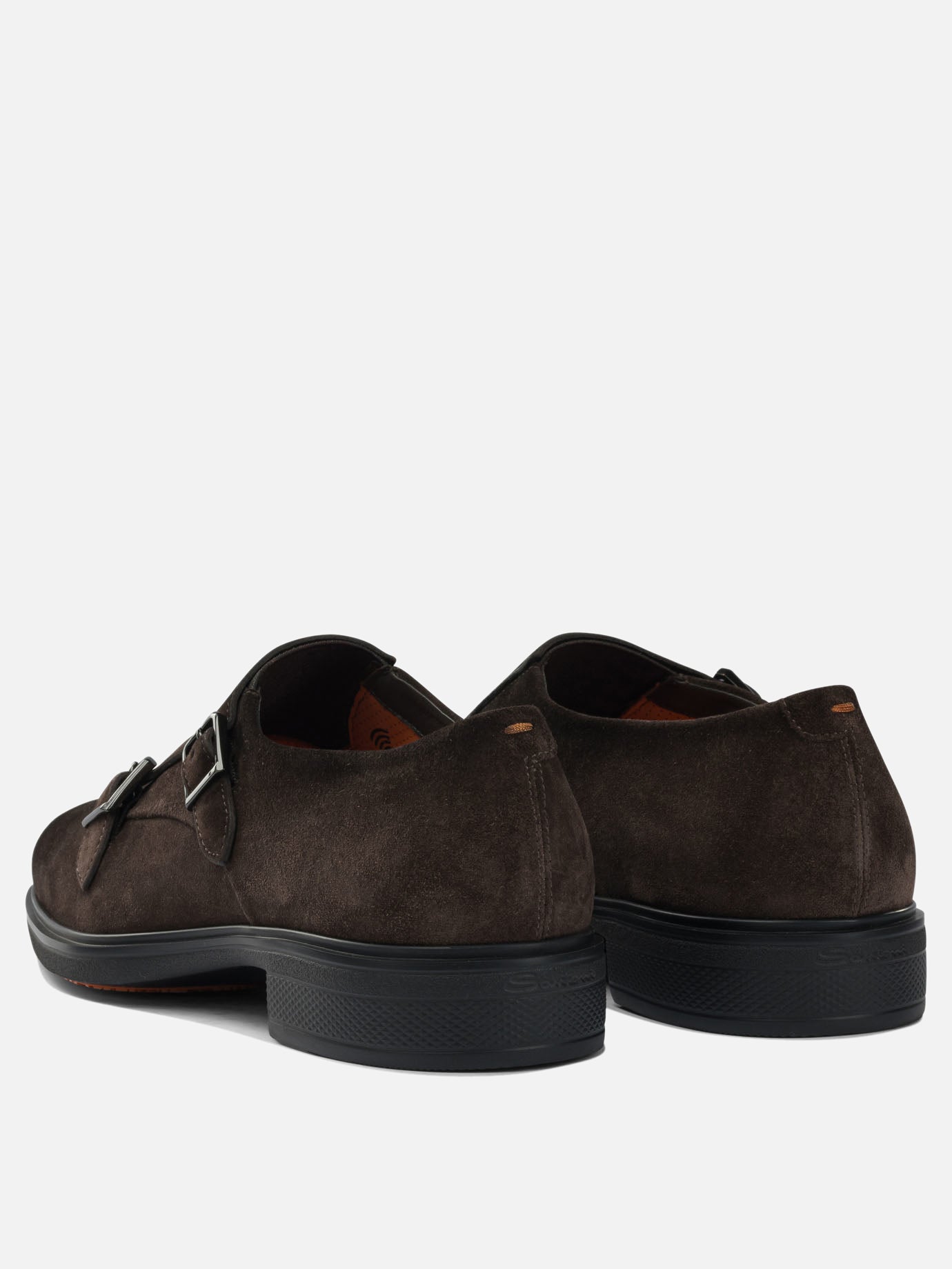 Mocassini 100% suede - 100% rubber  Marrone - Santoni Uomo | PDP | VIETTI Online Store | Zoom-Modal_4
