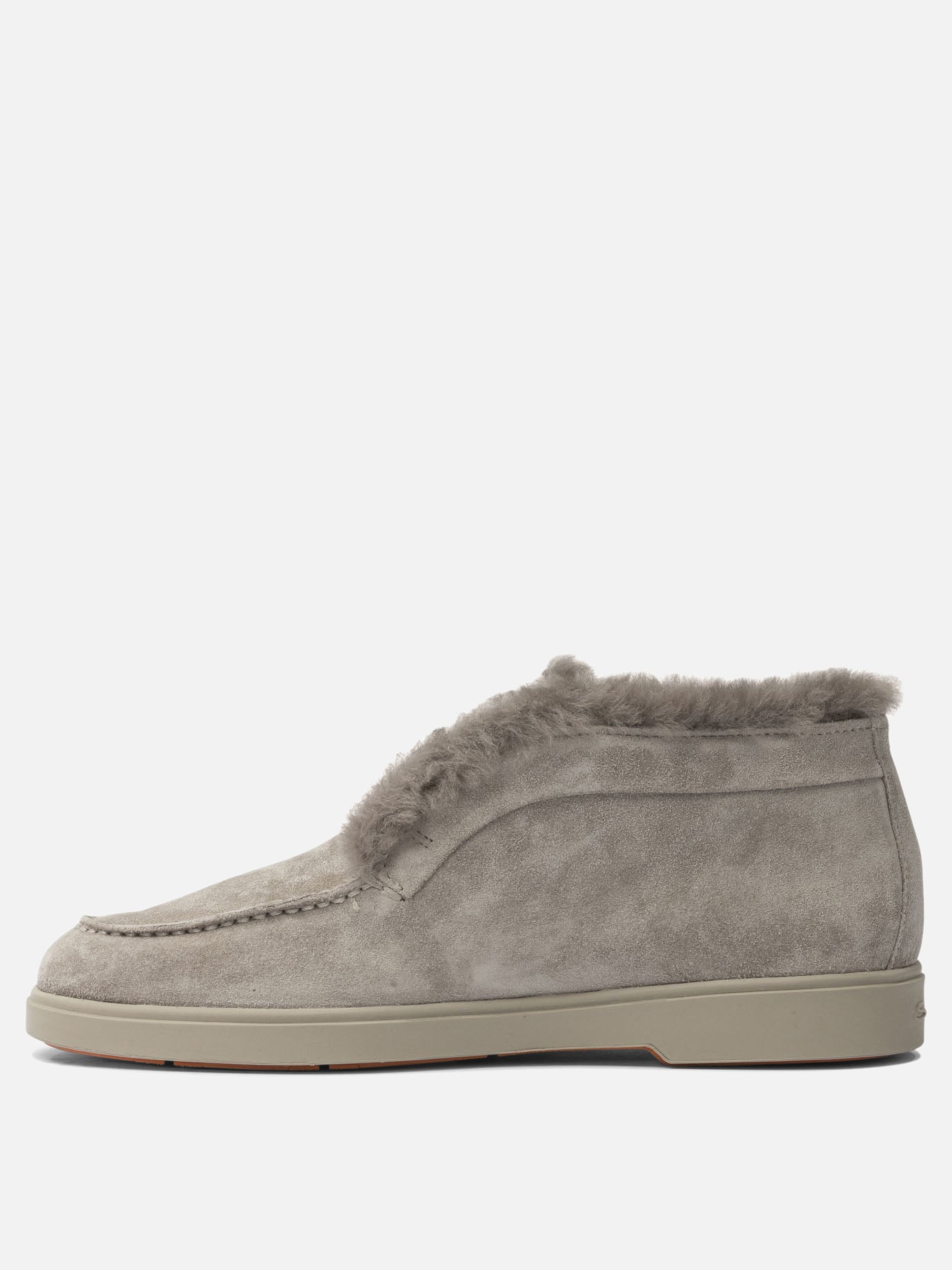 Mocassini 100% calf leather - 100% rubber  Grigio - Santoni Donna | PDP | VIETTI Online Store | Zoom-Modal_3
