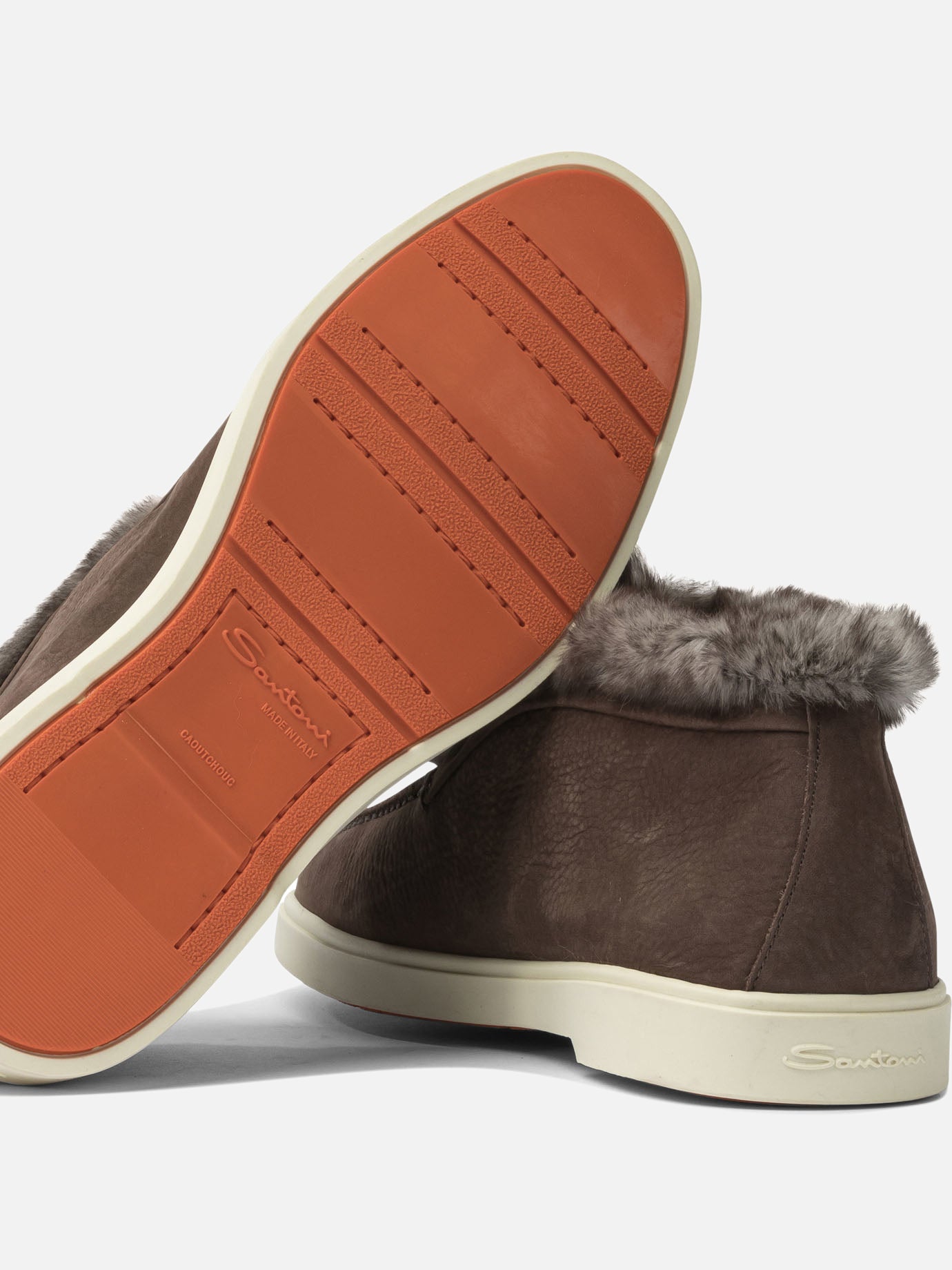 Mocassini 100% calf leather - 100% rubber  Marrone - Santoni Donna | PDP | VIETTI Online Store | Zoom-Modal_5
