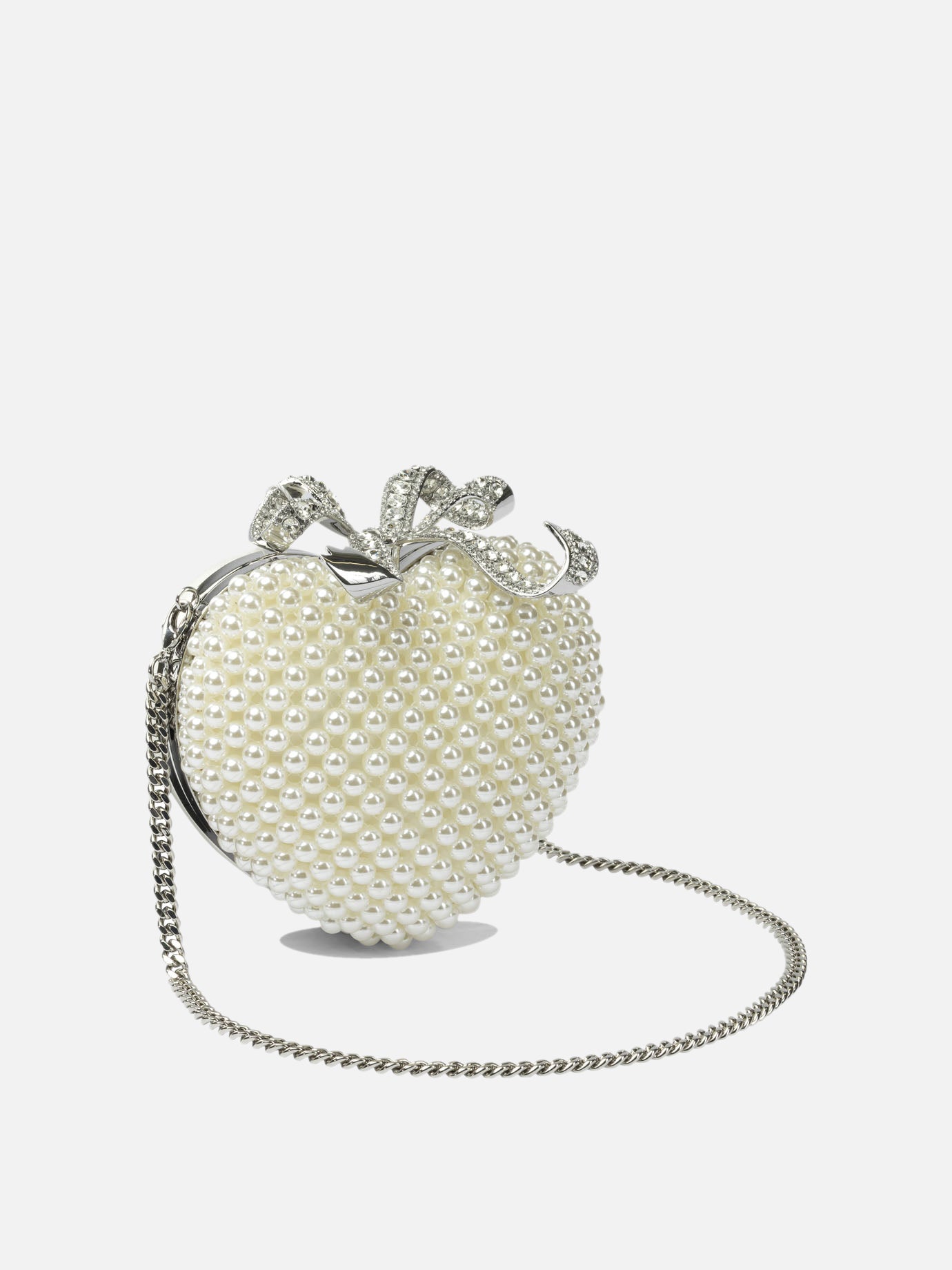 Minaudiere 100% cow leather  Beige - Self-portrait Donna | PDP | VIETTI Online Store | thumbnail_2