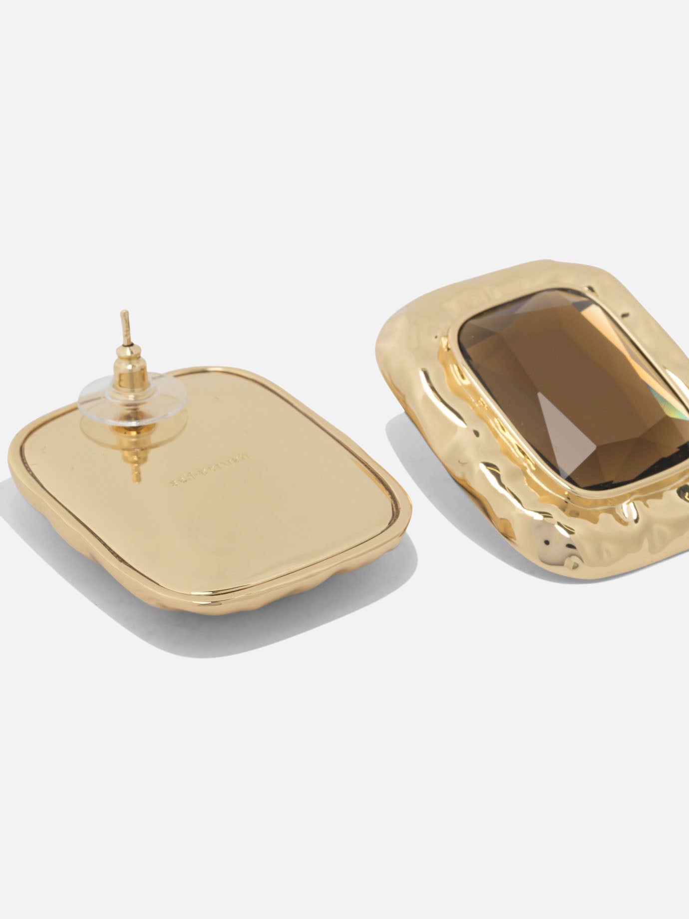 Earrings 100% brass  Gold - Self-portrait Women | PDP | VIETTI Online Store | thumbnail_2