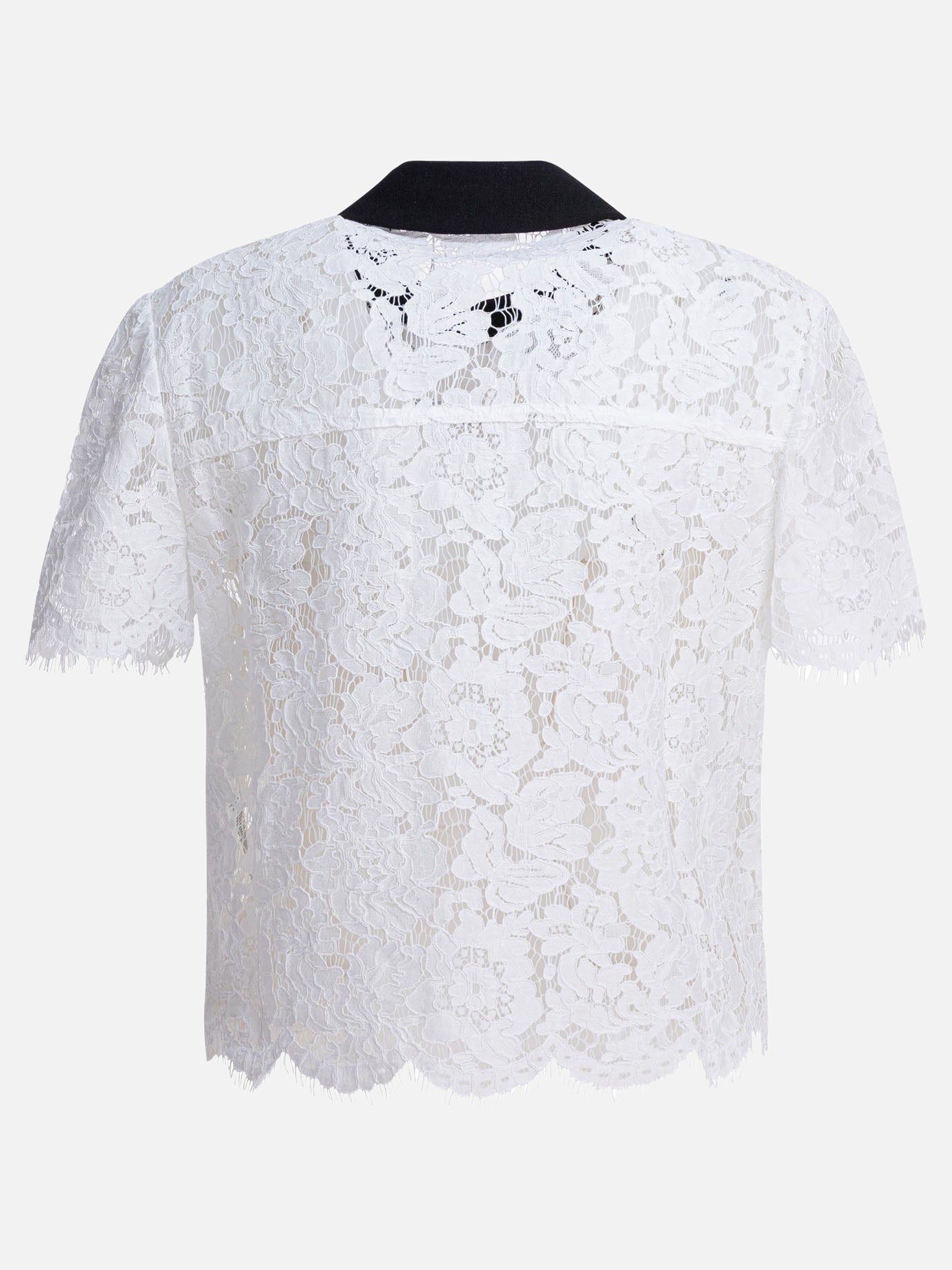 Casual shirts Solid colour  White - Self-portrait Women | PDP | VIETTI Online Store | thumbnail_2