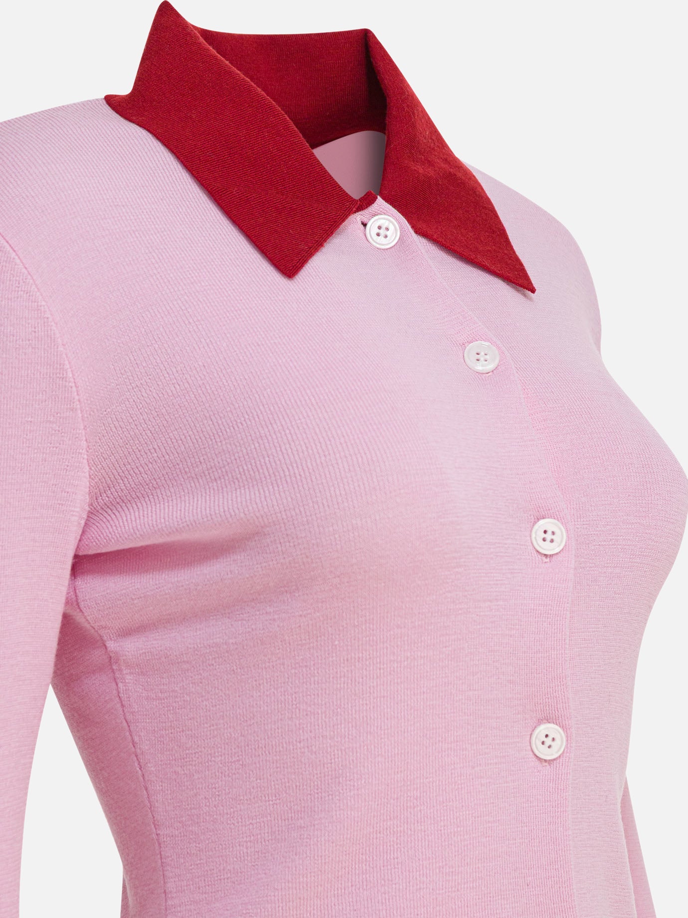 Cardigans Solid colour  Pink - Self-portrait Women | PDP | VIETTI Online Store | thumbnail_4