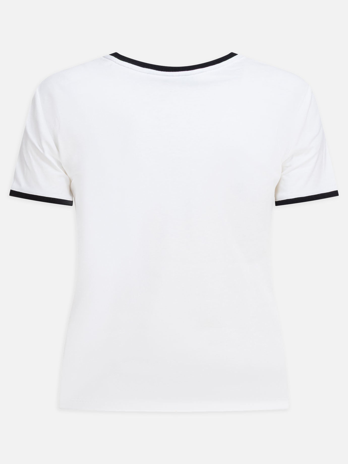 T-shirt girocollo Logo  Bianco - Self-portrait Donna | PDP | VIETTI Online Store | Zoom-Modal_2
