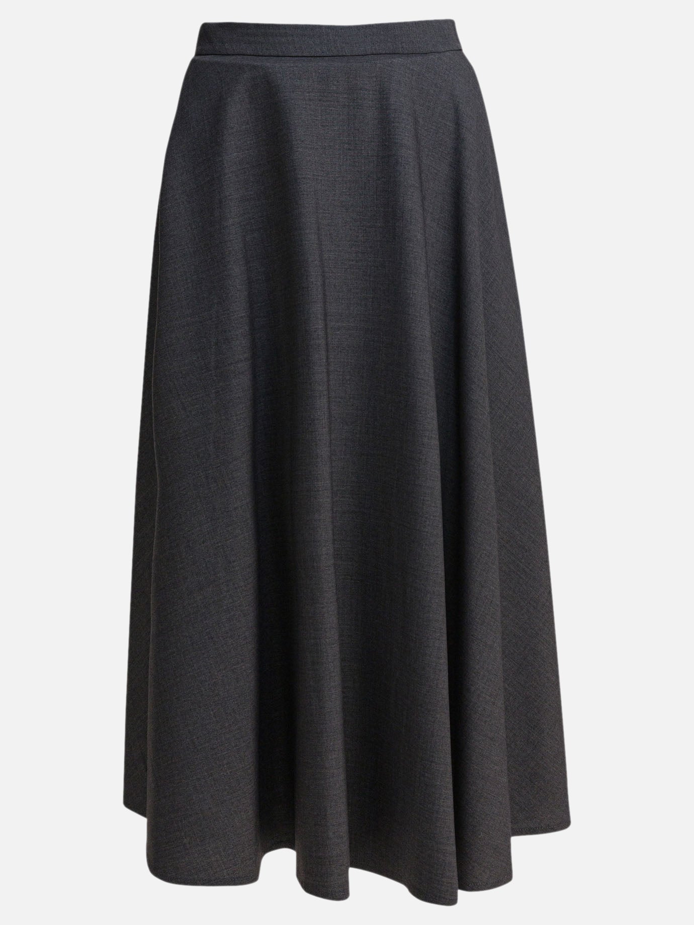 Long skirts Solid colour  Grey - Semper Women | PDP | VIETTI Online Store | Zoom-Modal
